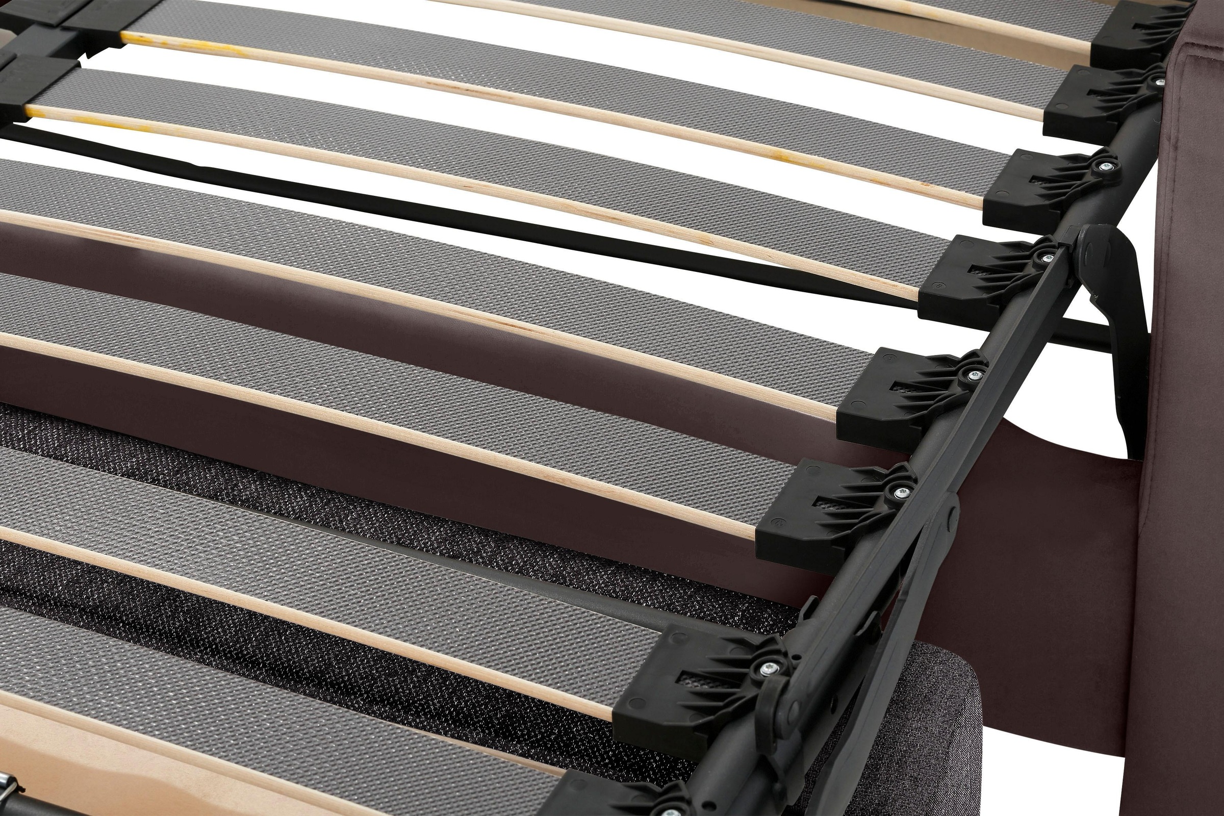 Home affaire Schlafsofa »Roma  Matratzenhöhe 14 cm« Dauerschlaffunktion, mit Unterfederung, Lattenrost, Matratze