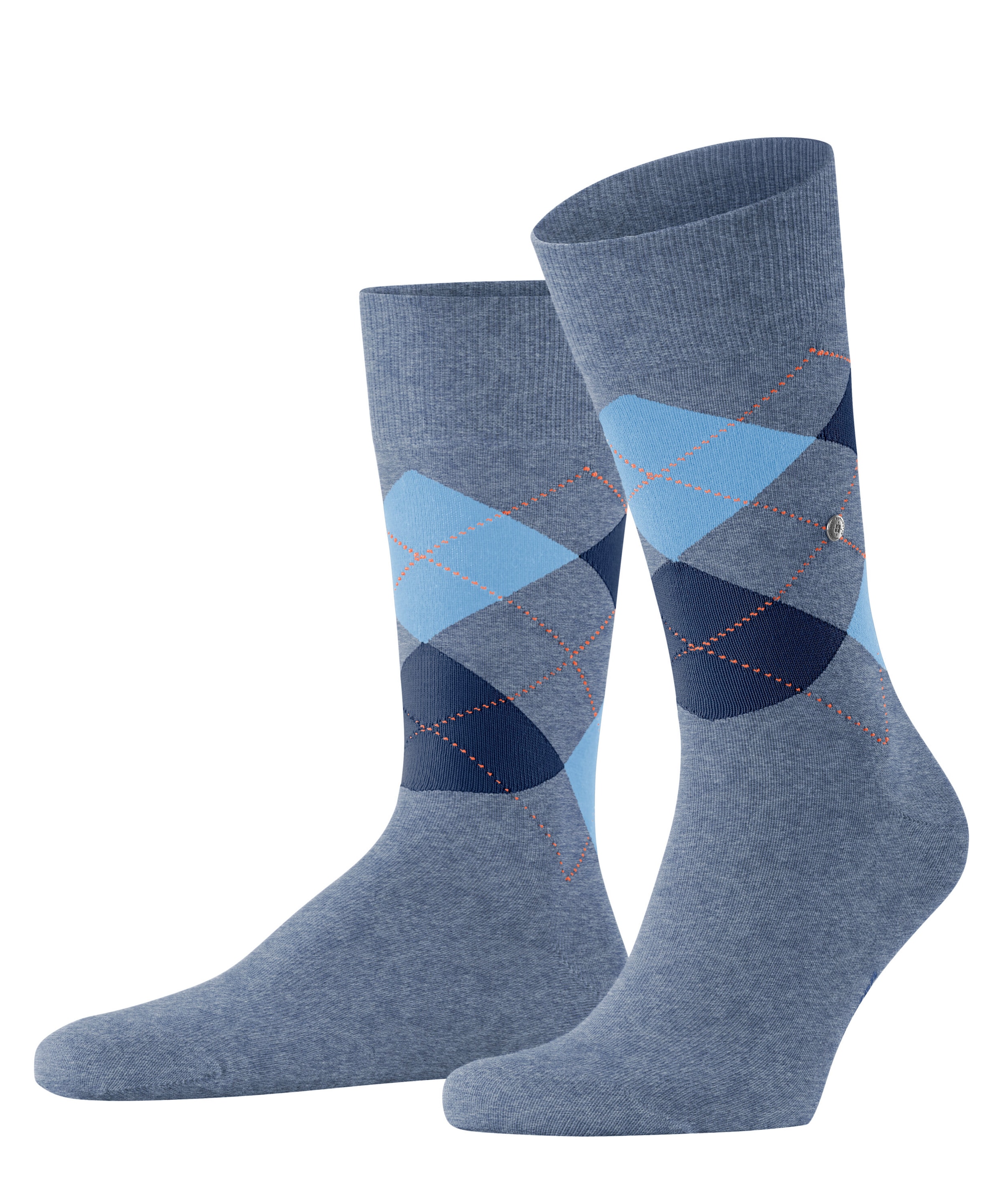 Burlington Chaussettes »King« taille unique 40-46, motif argyle, clip Burlington