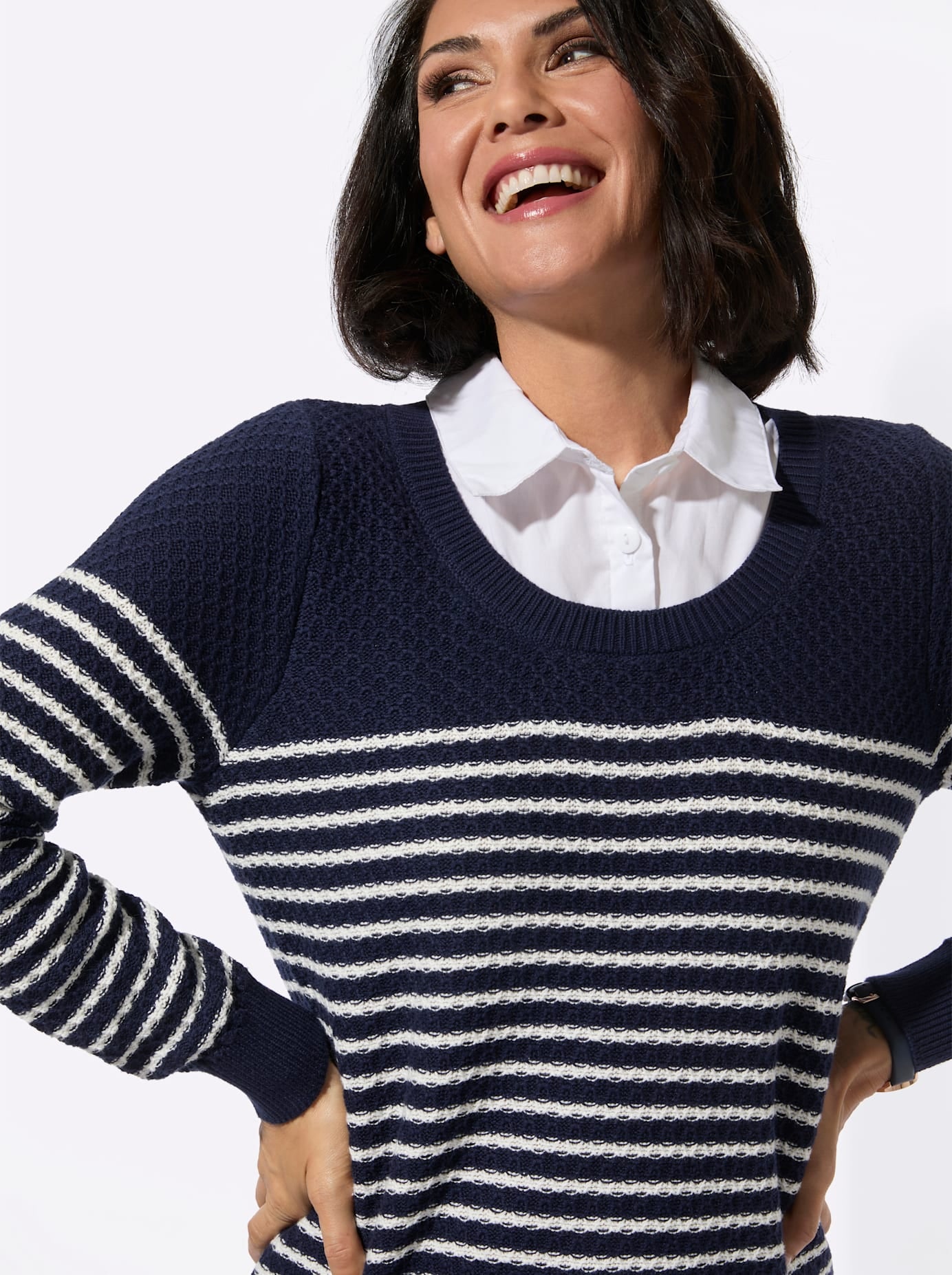 Casual Looks Pull 2 en 1 »2-in-1-Pullover«
