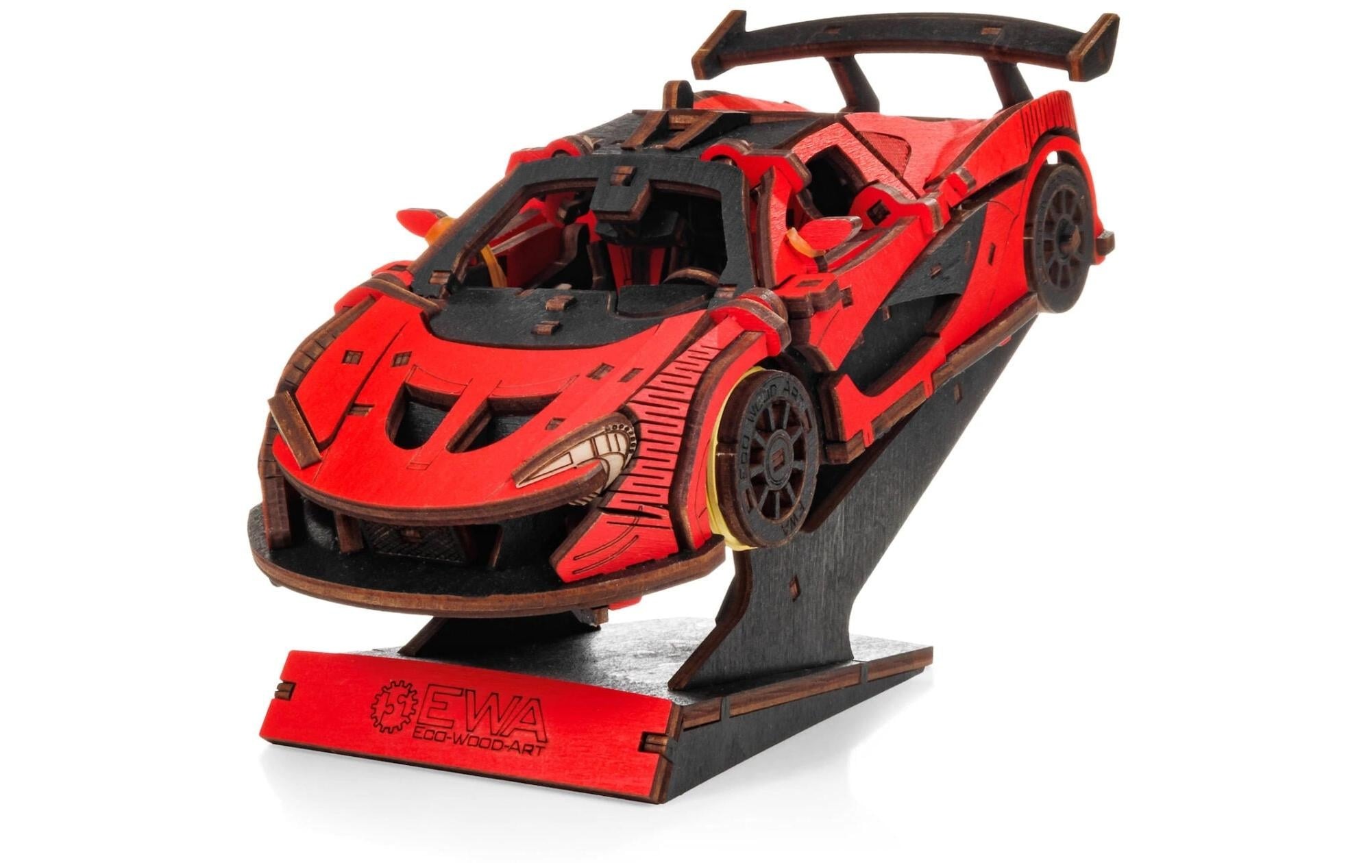   Modellbausatz »Eco-Wood-Art Rennwagen« 237 Stk. tlg.