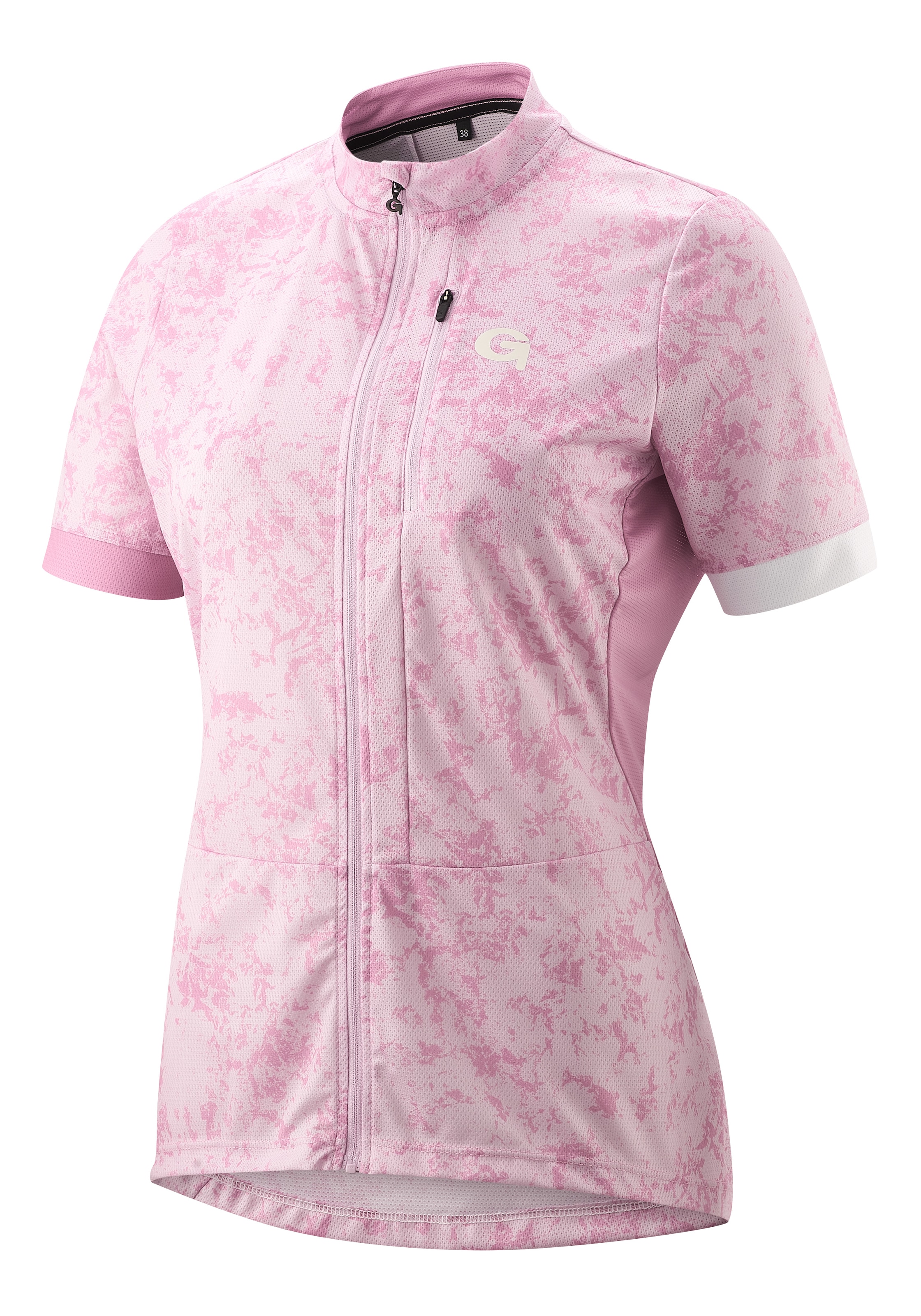 Gonso Maillot de cyclisme »PRESOLANA« Damen Radshirt kurzarm, atmungsaktives Fahrradtrikot mit Rückentasche