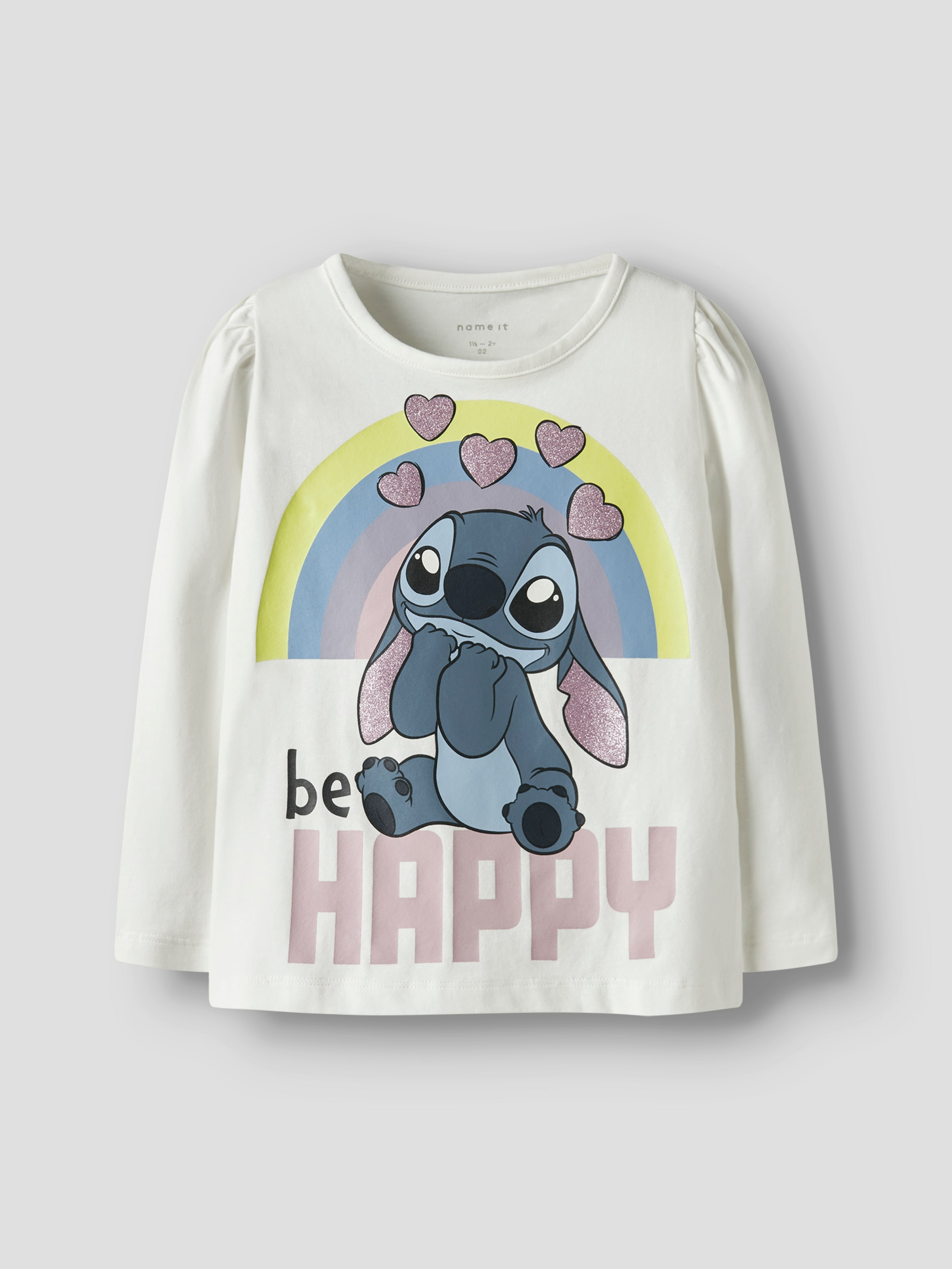 Name It Langarmshirt »NMFDIANA STITCH LS TOP BOX NOOS WDI«