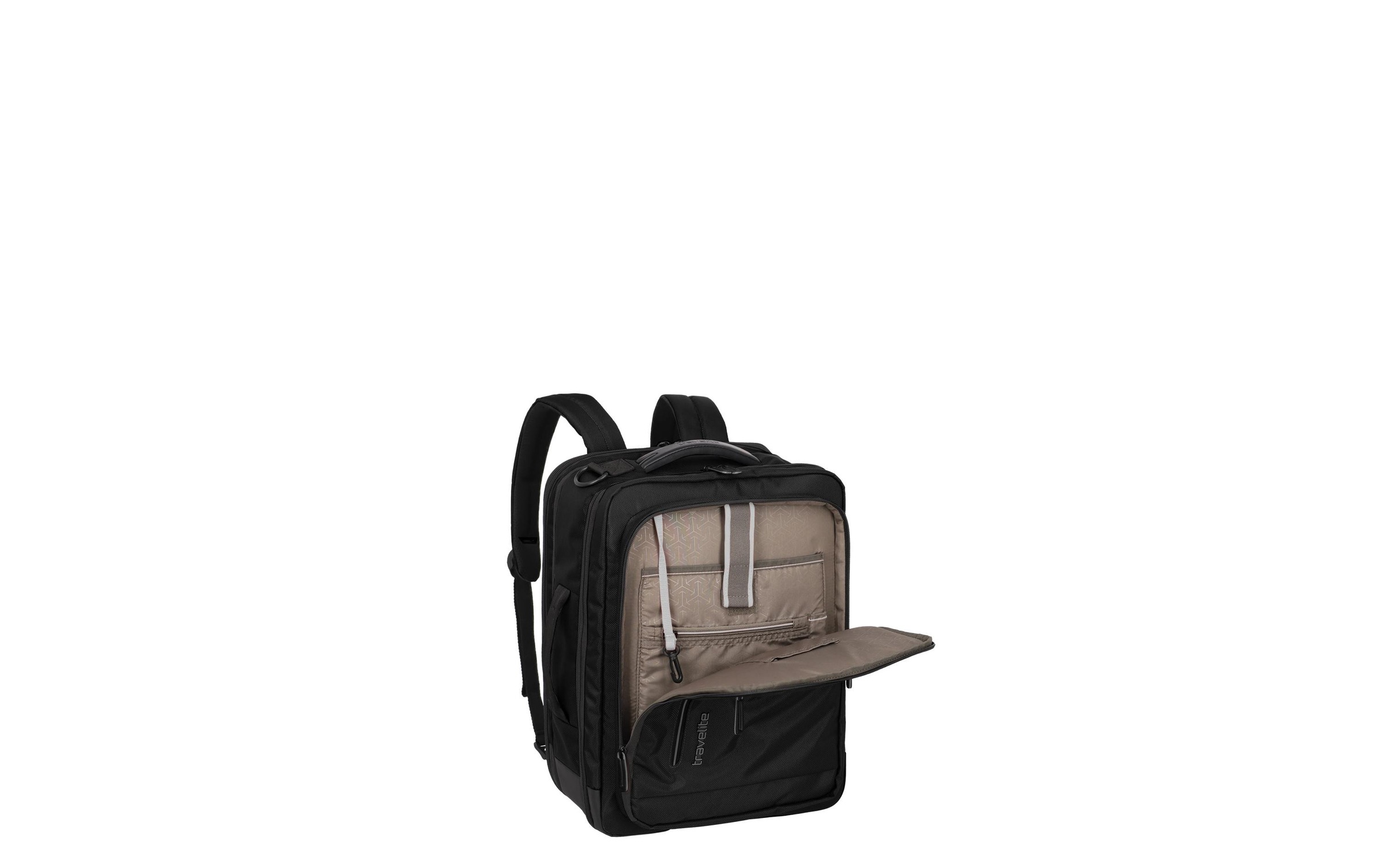 travelite Rucksack »travelite Crosslite Bordtasche L Erweiterbar, 31 l«
