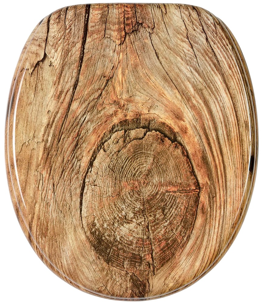 Sanilo Badaccessoire-Set »Rustikal« bestehend aus WC-Sitz, Badteppich und Waschbeckenstöpsel