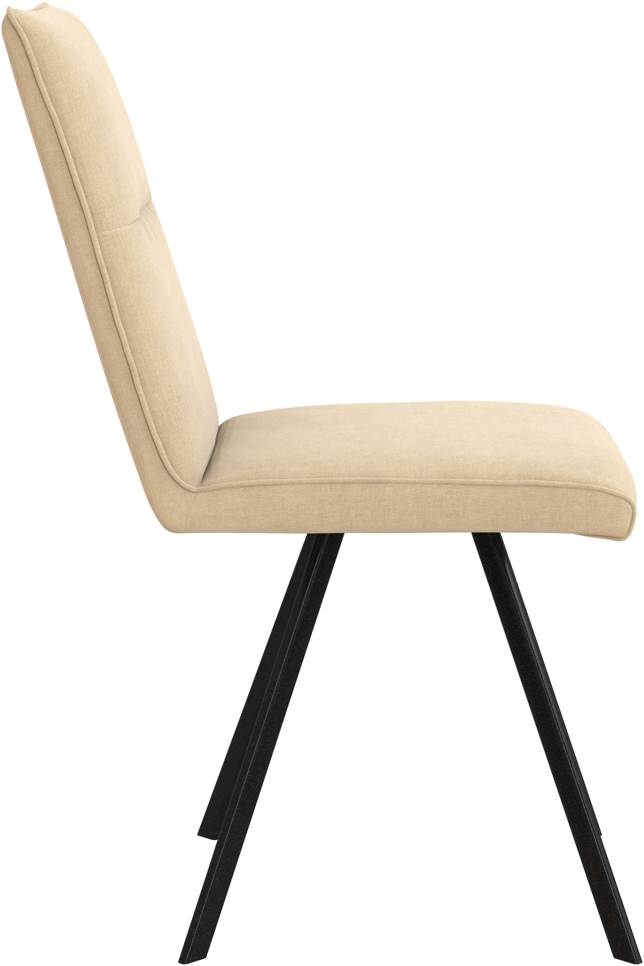 GOODproduct Chaise à 4 pieds »Sava« (Set) 2 cuisMetallgestell