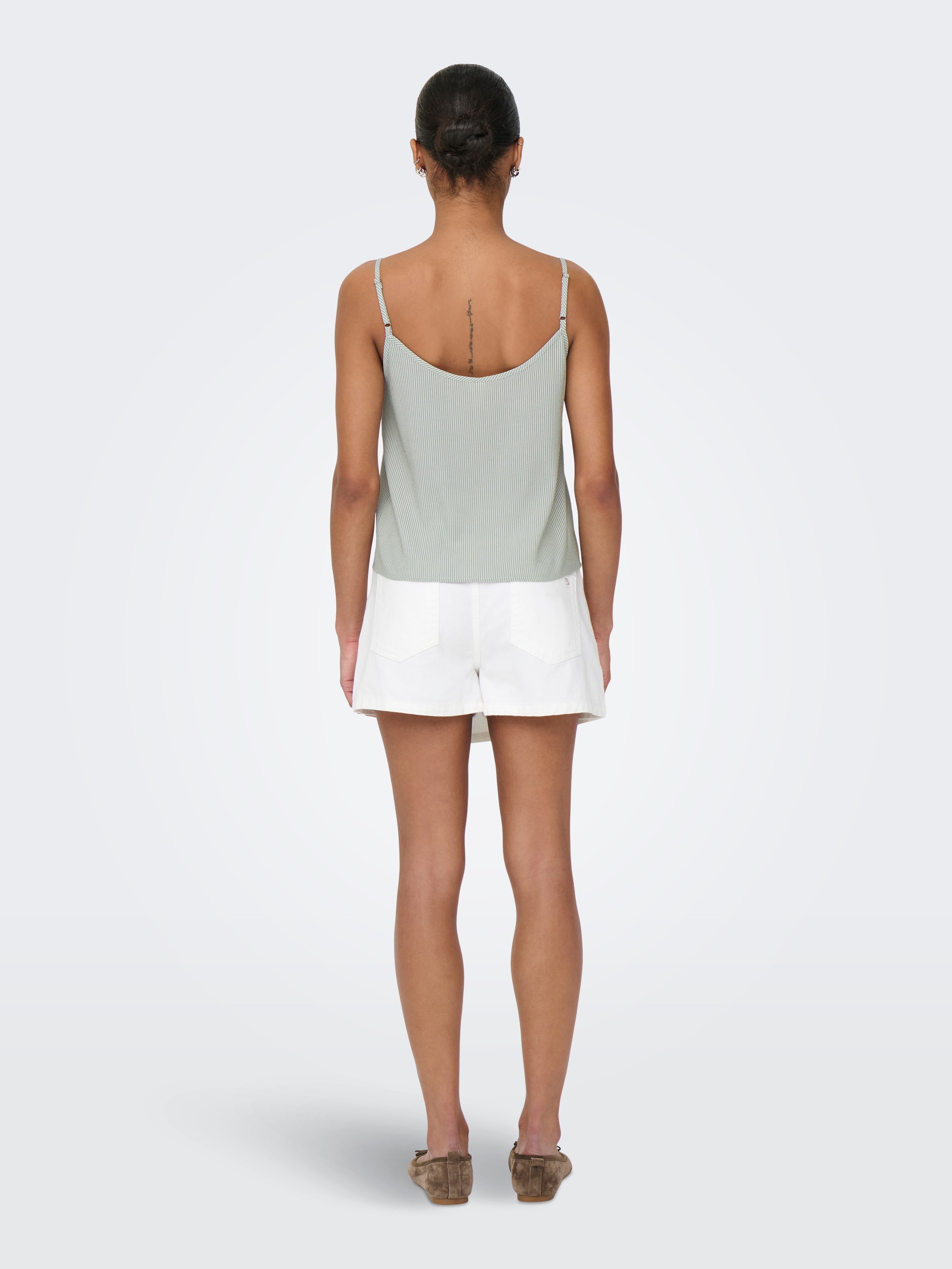 ONLY Trägertop »ONLLECEY SL KNOT SINGLET NOOS WVN«, mit geknotetem Detail
