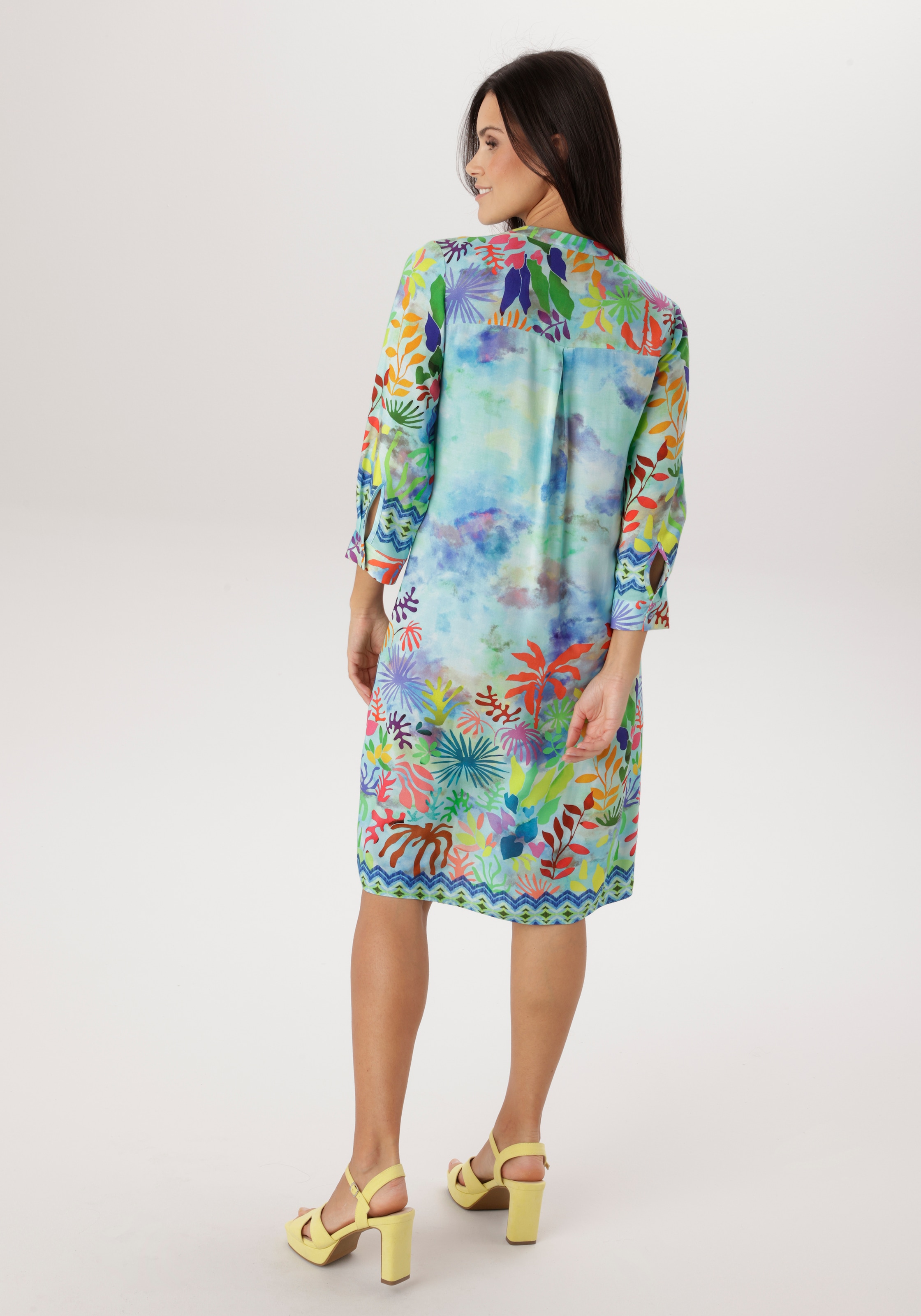 Aniston SELECTED Robe chemisier mit bunter, maritimer Musterung - NEUE KOLLEKTION