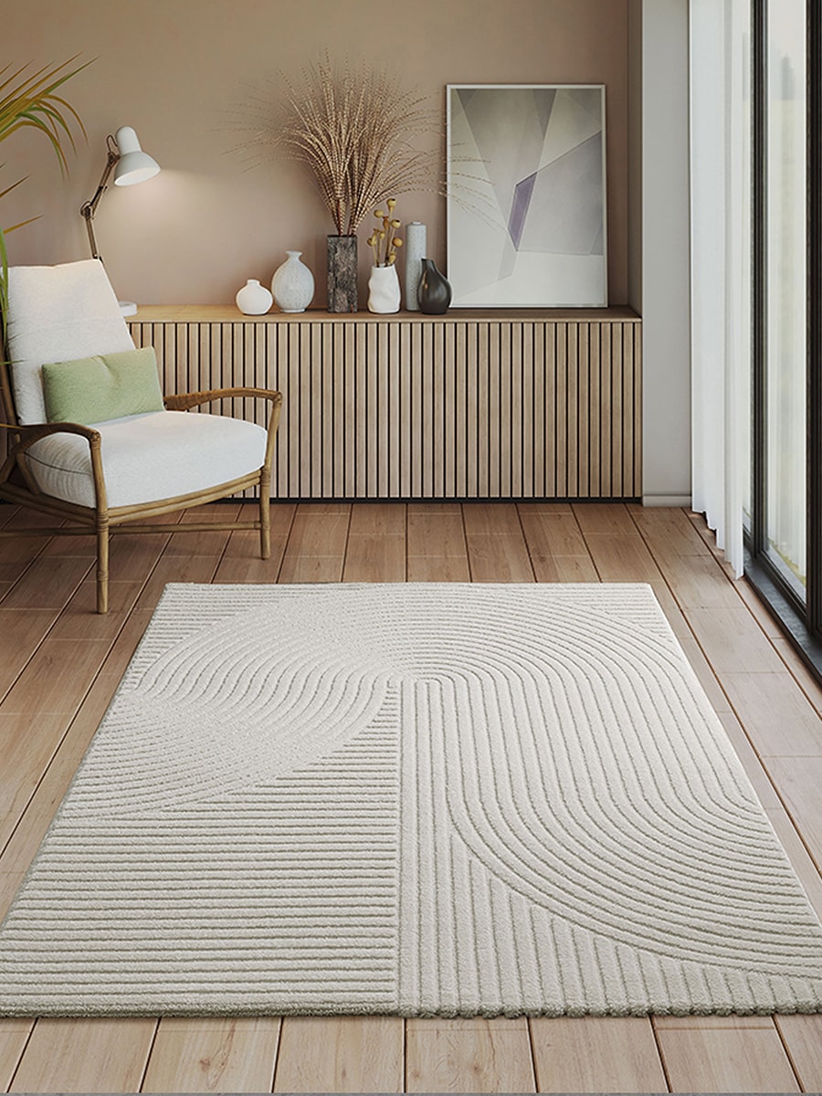 the carpet Tapis »Everest« Rectangulaire 14 mm Höhe moderner Wohnzimmer Teppich hohe Flordichte