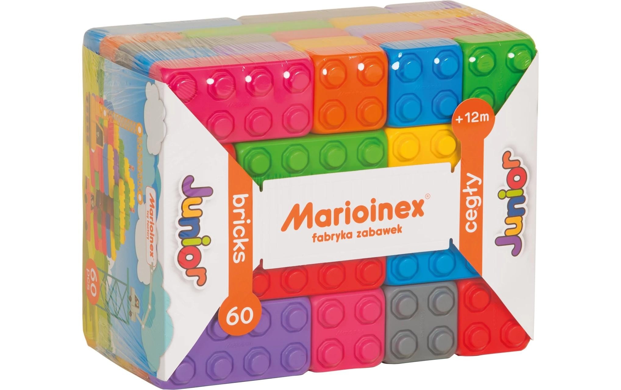   Konstruktionsspielsteine »Max Bersinger Marioinex Junior Bricks - 60 Teile«