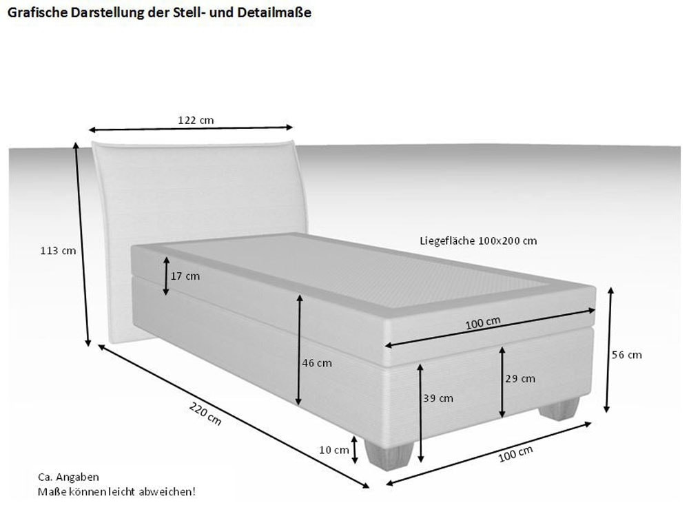 hapo Lit boxspring »Helsinki«