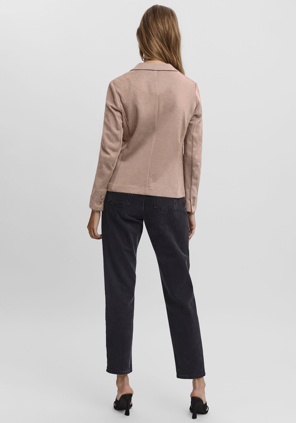Vero Moda Blazer en jersey »VMJULIANE, figurbetonter Schnitt, 1-Knopf Verschluss« ungefüttert