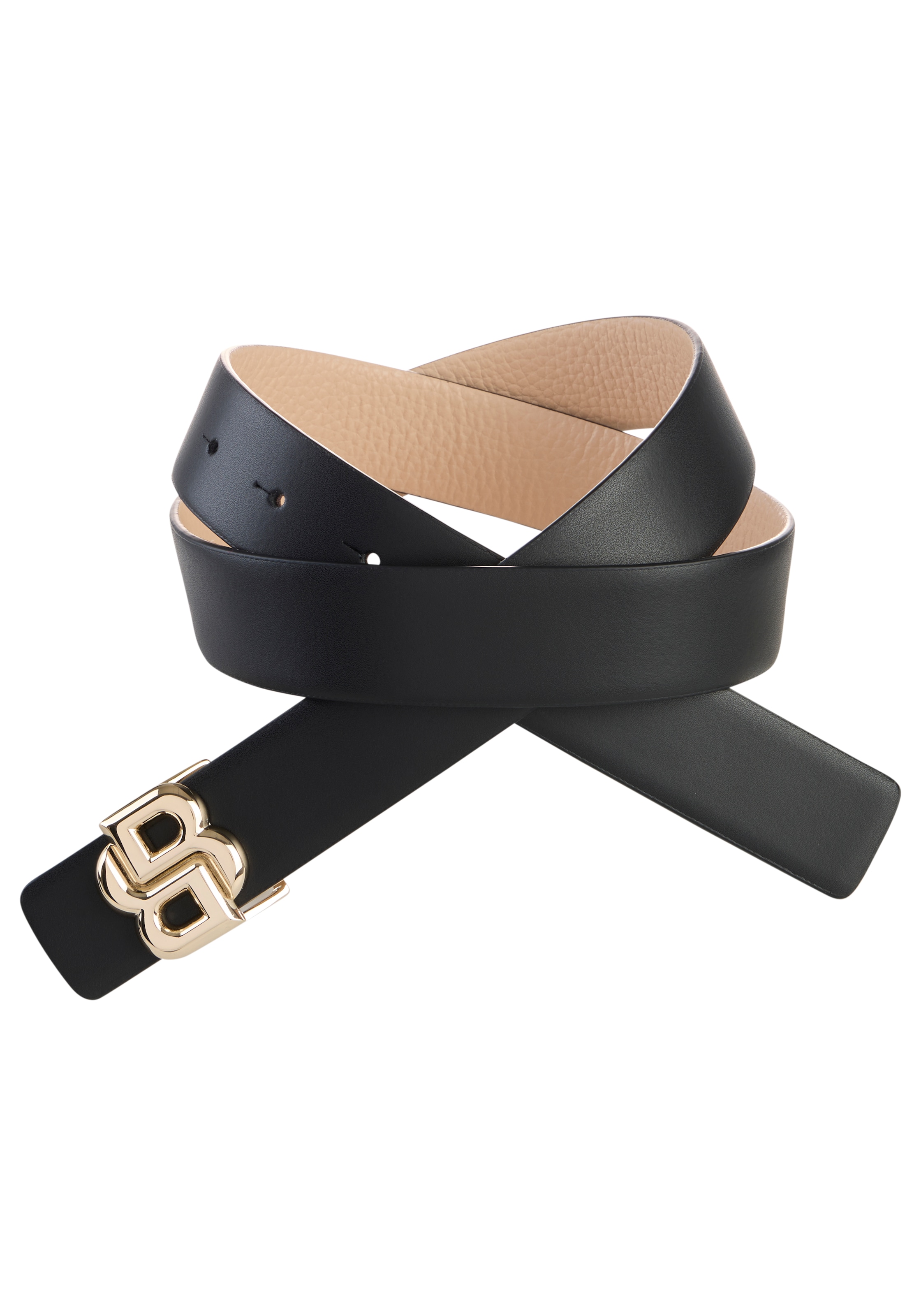 BOSS Ceinture en cuir »Icon-G Sr30« mit Double-B-Monogramm