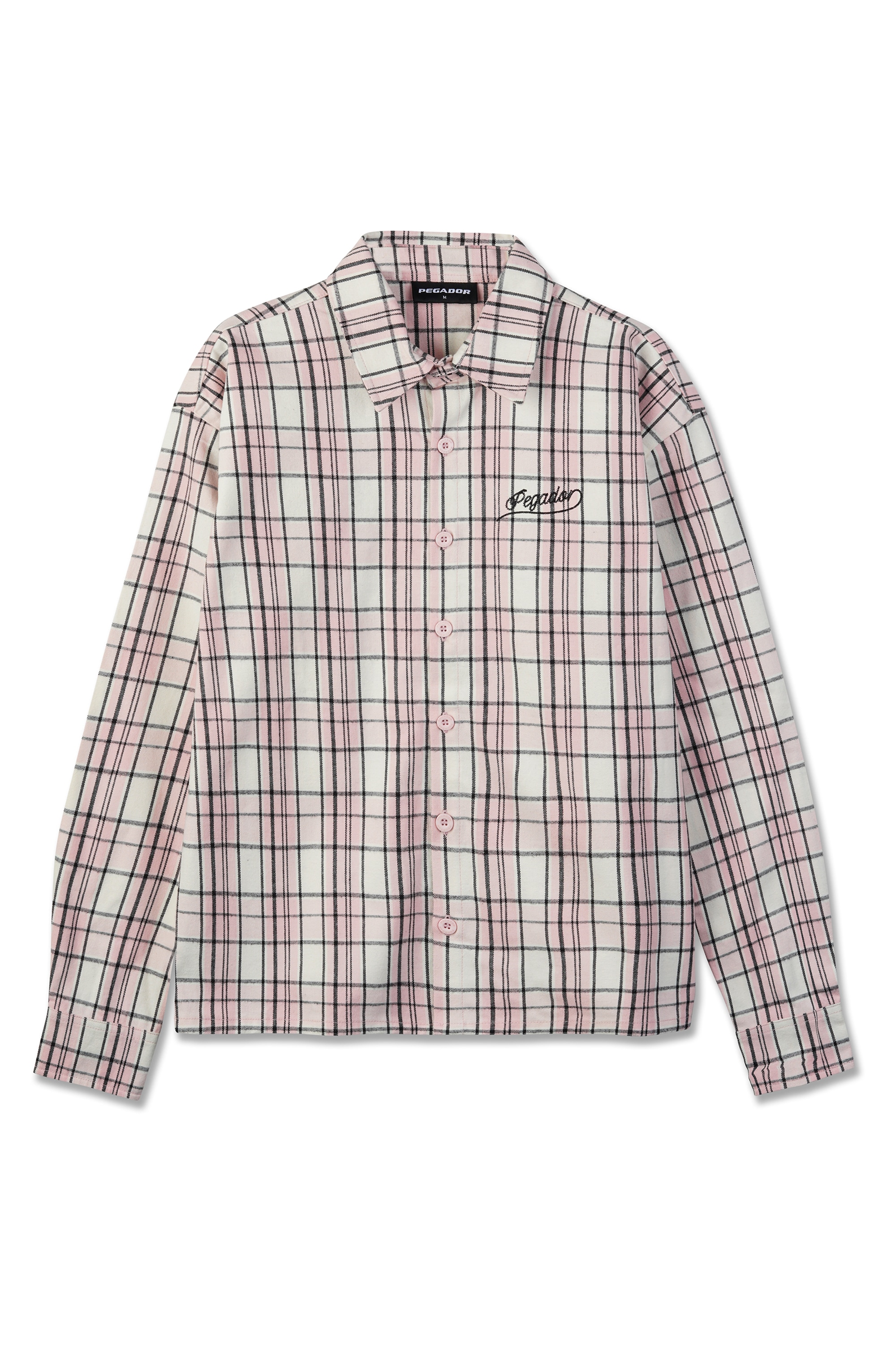 PEGADOR Chemise à manches longues »Soglio Oversized Flannel Shirt« Coton, oversize