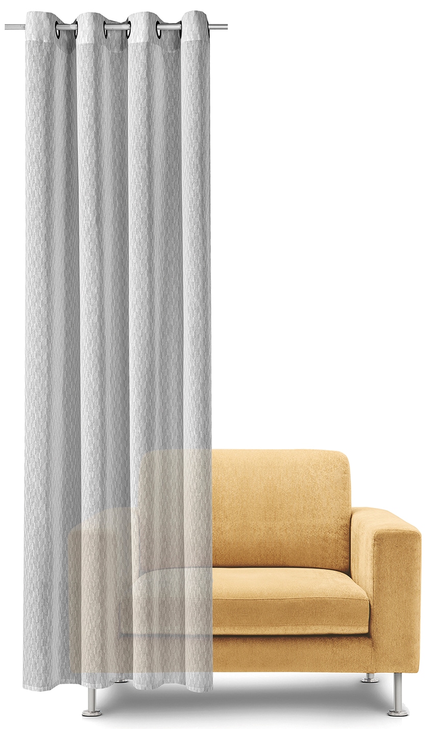 Gerster Gardine »Penny« Ösen 1 Stk. tlg. Ösenschal "Penny" bedruckt