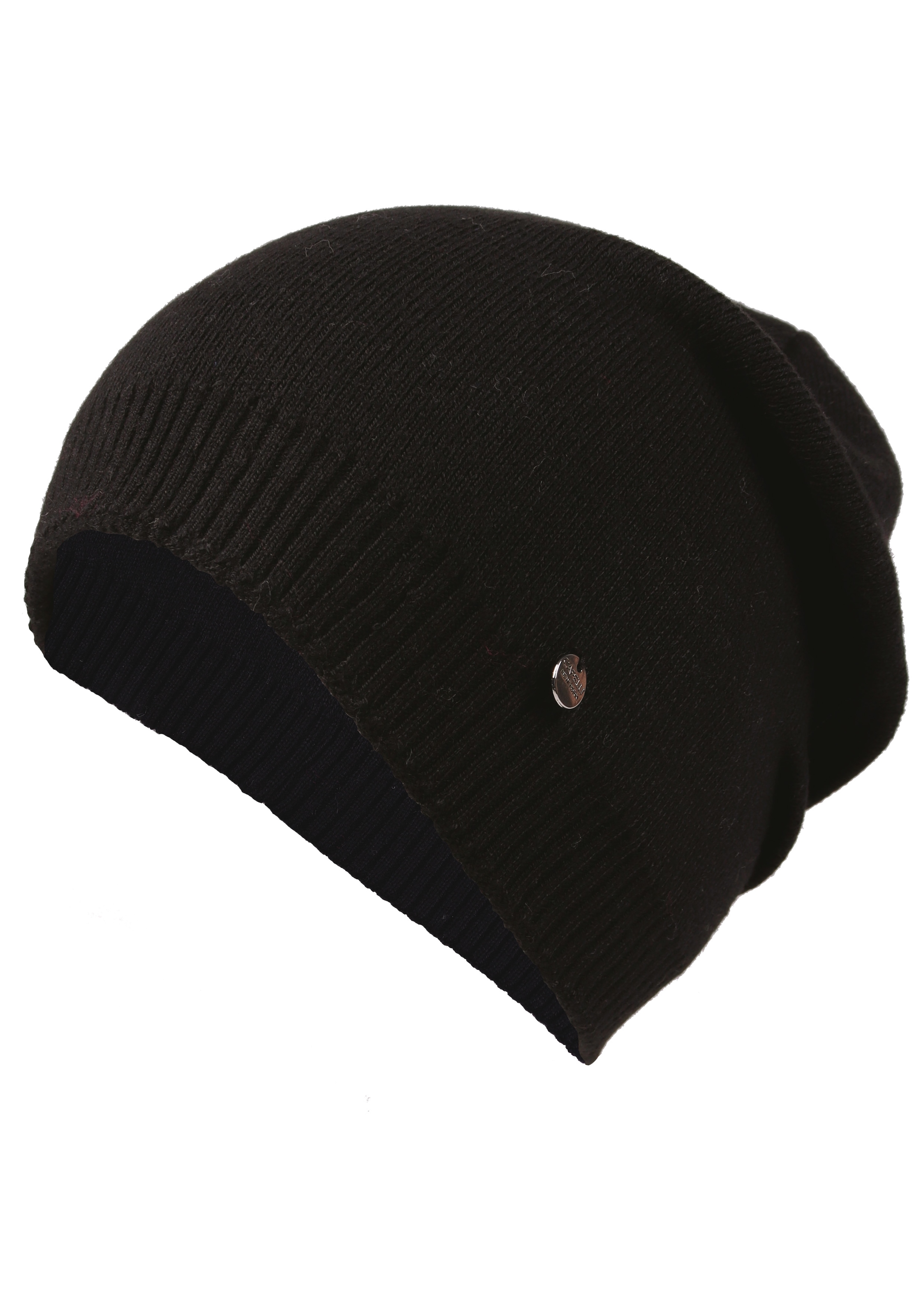 Capelli New York Bonnet Packung,  Metall-Logo, gerafft, Feinstrick