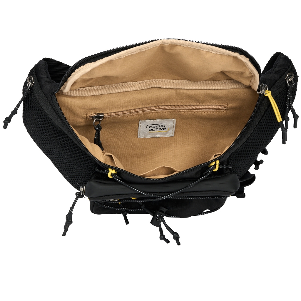 camel active Sac ventral »Shores« Sac banane homme, ultra léger avec laçage sportif