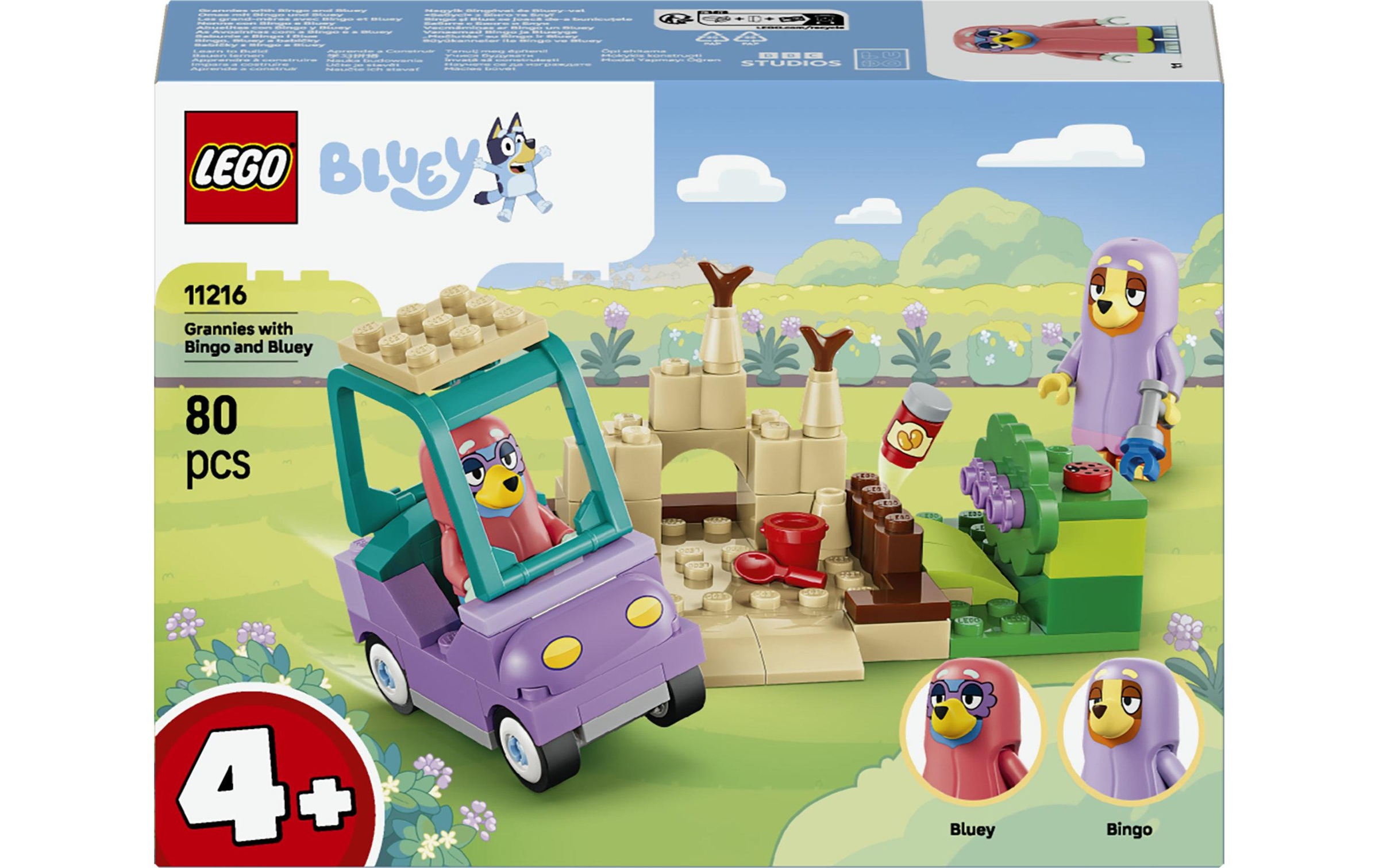 LEGO® Konstruktionsspielsteine »Omas mit Bingo und Bluey (11216), LEGO Bluey« Made in Europe