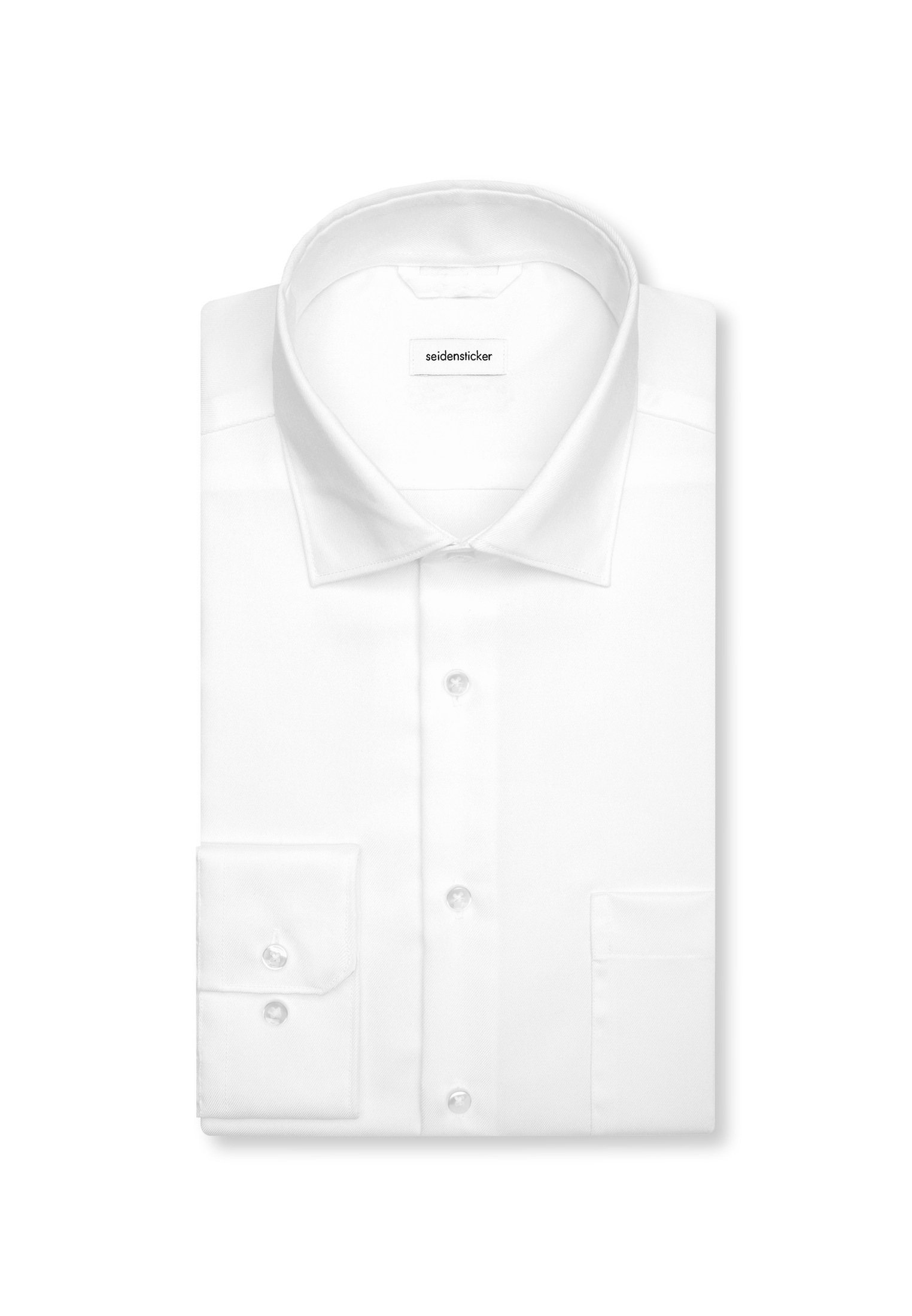 seidensticker Businesshemd »Schwarze Rose« Regular 1/1 Extra lang Kentkragen Uni