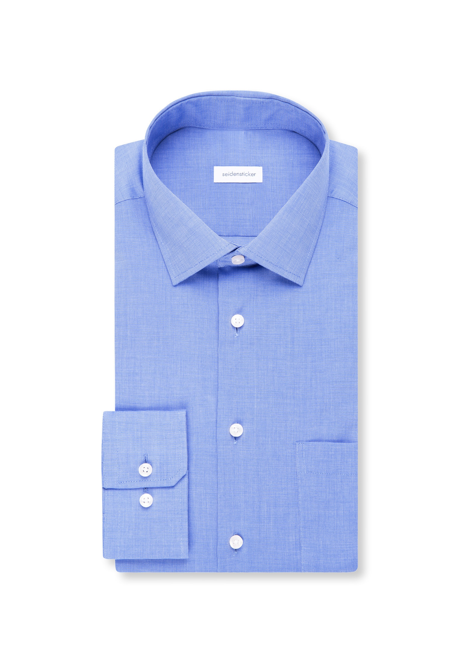 seidensticker Chemise d'affaires »Schwarze Rose«, Regular 1/1 Kentkragen Uni
