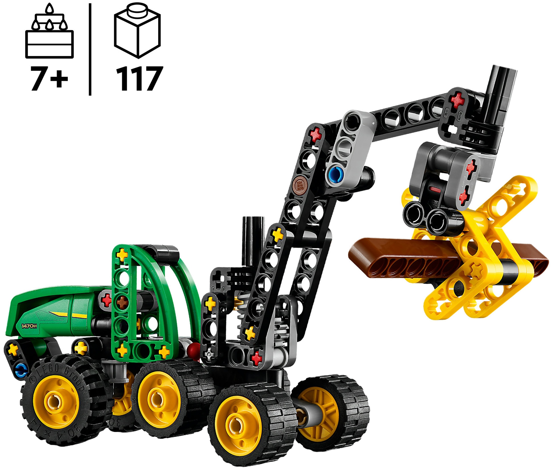 LEGO® Pions de construction »John Deere 1470H Rad-Harvester (42218), LEGO Technic« Made in Europe