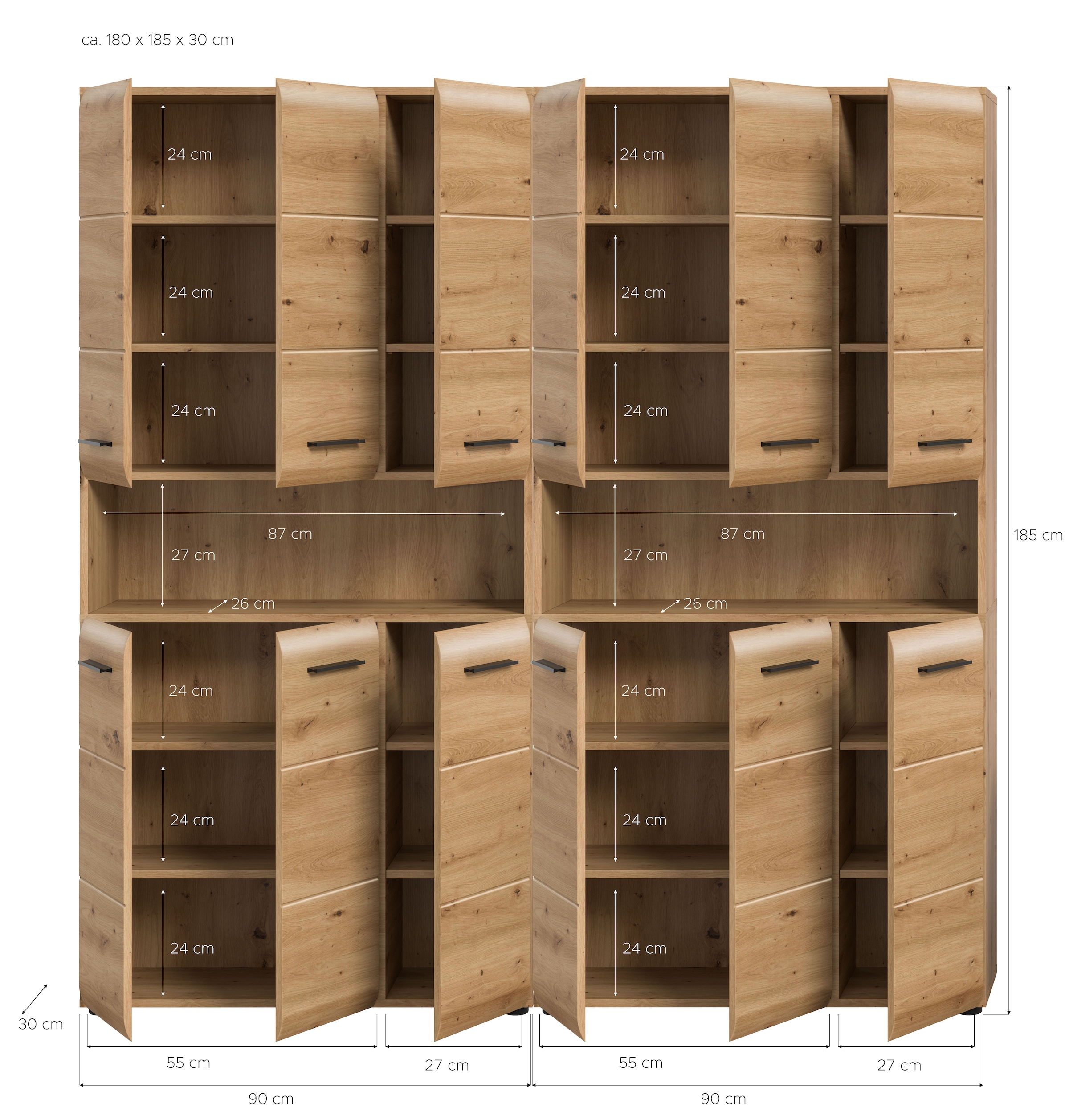 INOSIGN Badezimmer-Set Set, 2 Stk. tlg.