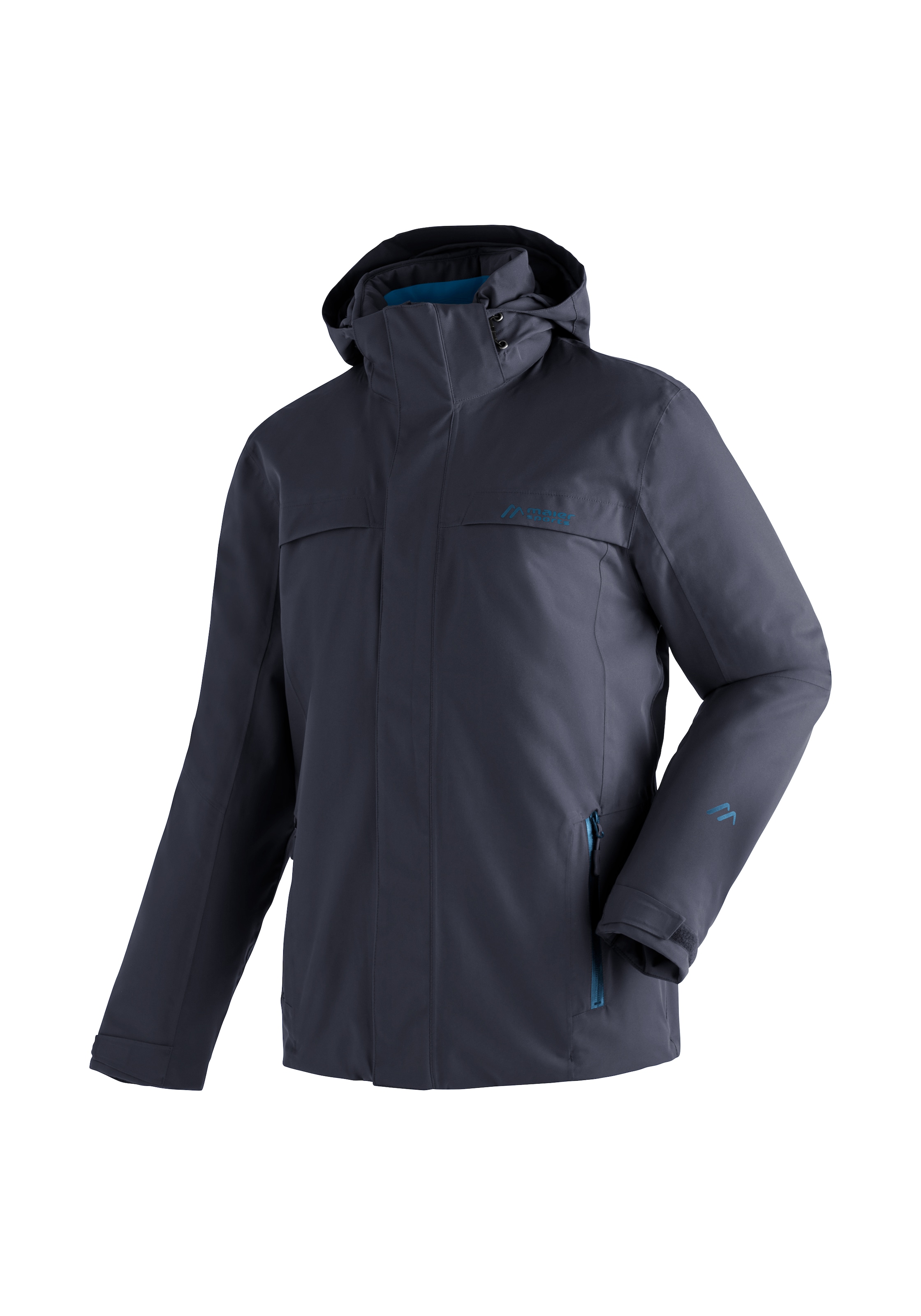 Maier Sports Winterjacke »Peyor M« warme Herren Jacke, wattierte Regenjacke, wasserdicht + atmungsaktiv
