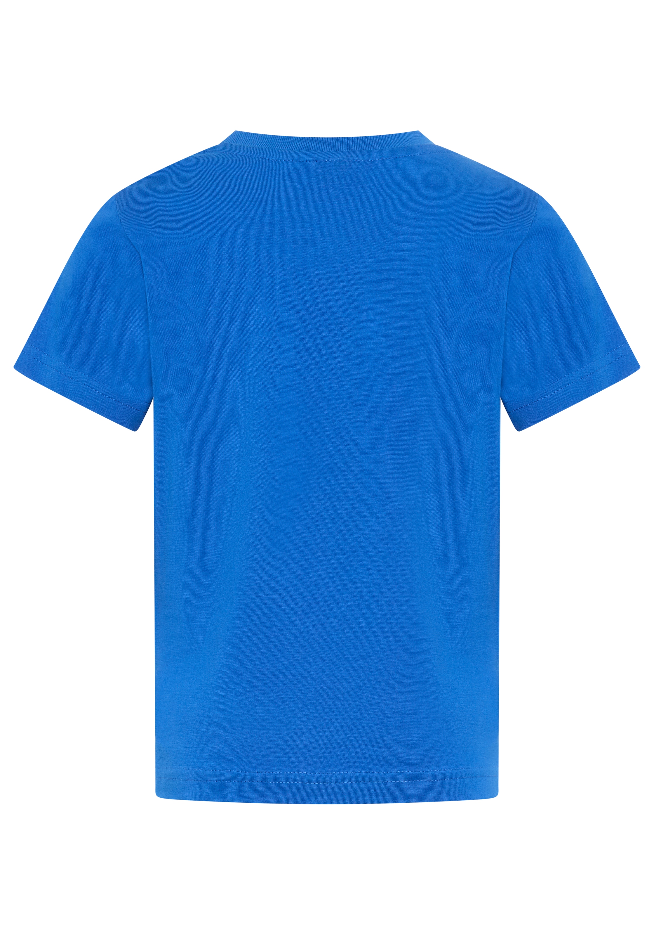 KIDSWORLD T-shirt »Cooles Shirt mit Feuerwehr Folienprint« pour garçons, manches courtes, avec impression pailletée, coupe basique