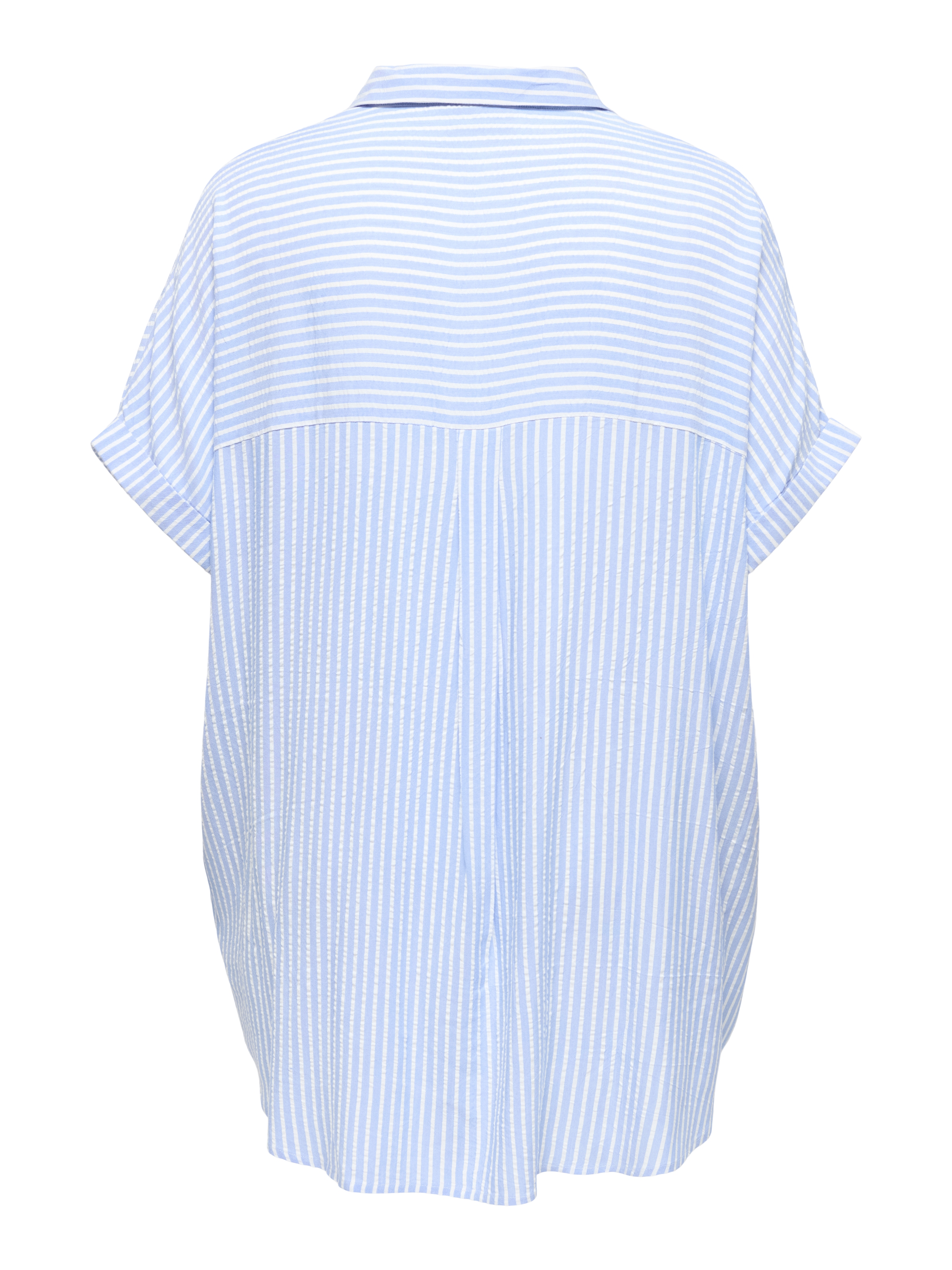 ONLY CARMAKOMA Chemisier long »CARPENNA SS LOOSE SHIRT WVN« viscose, coupe ample