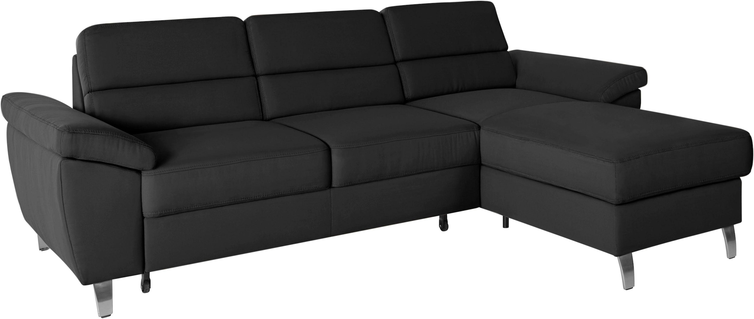 sit&more Ecksofa »Sorano L-Form« wahlweise mit Bettfunktion und Bettkasten