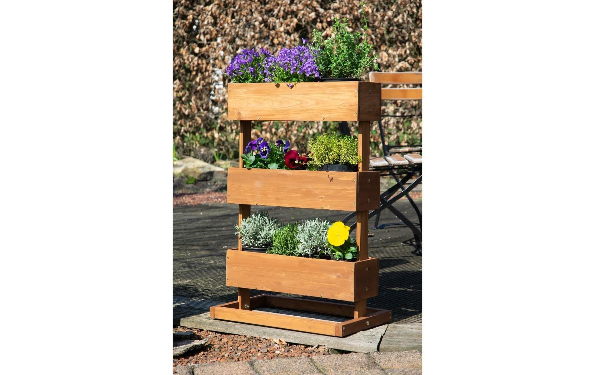 dobar Lit surélevé »mit 3 Pflanzkästen«