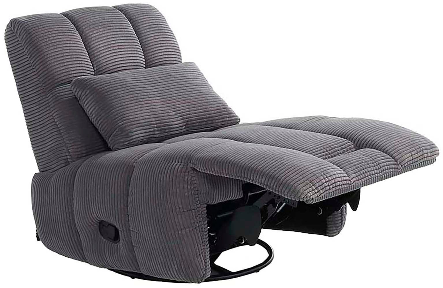 Jockenhöfer Gruppe Fauteuil de relaxation »Doncaster, B: 84 cm, Sitzhöhe: 50 cm« avec fonction rotation, balançoire, relaxation & bascule, tissu velours doux