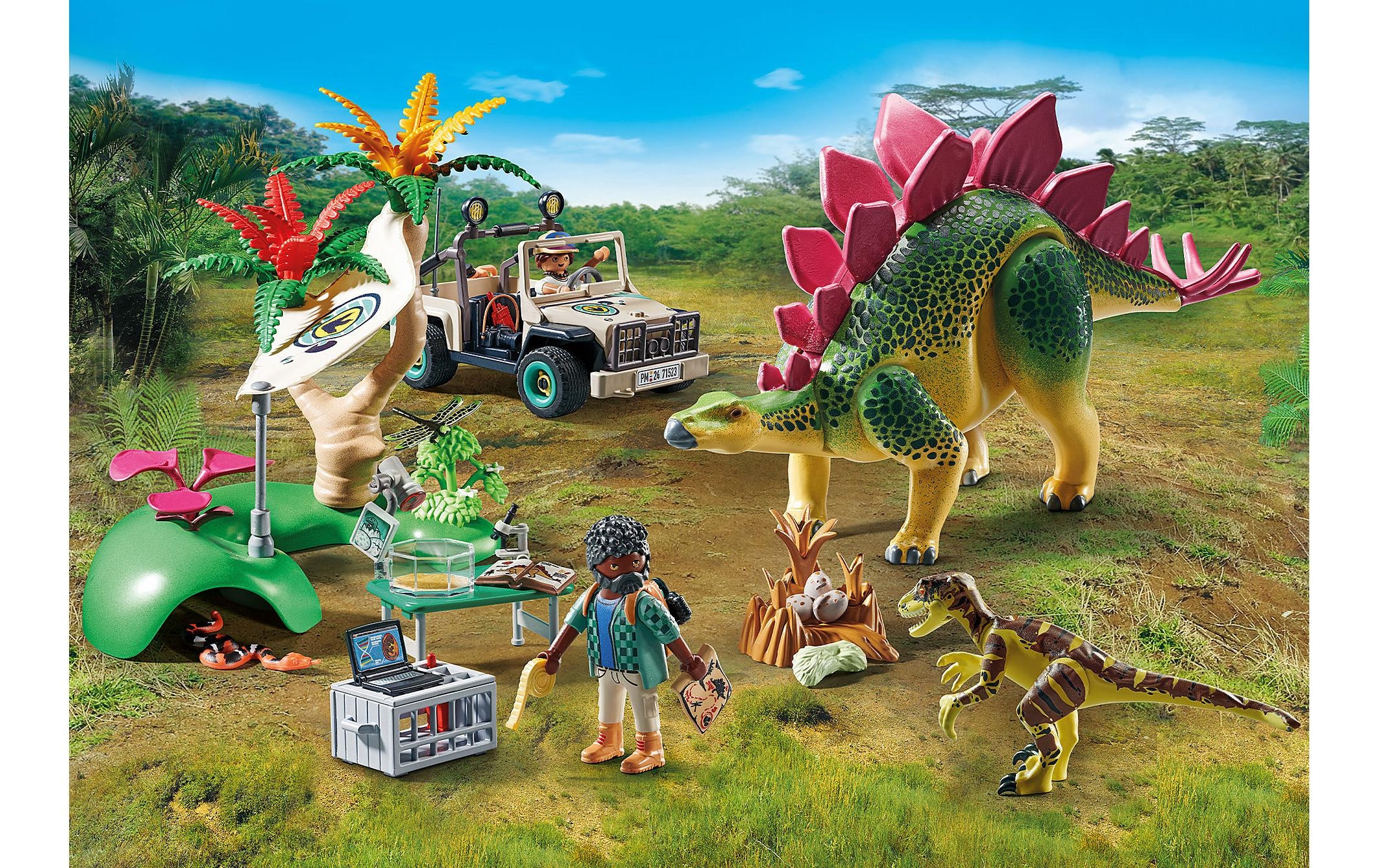 Playmobil® Spielbausteine »Dinos Forschungscamp mit Dinos 71523«