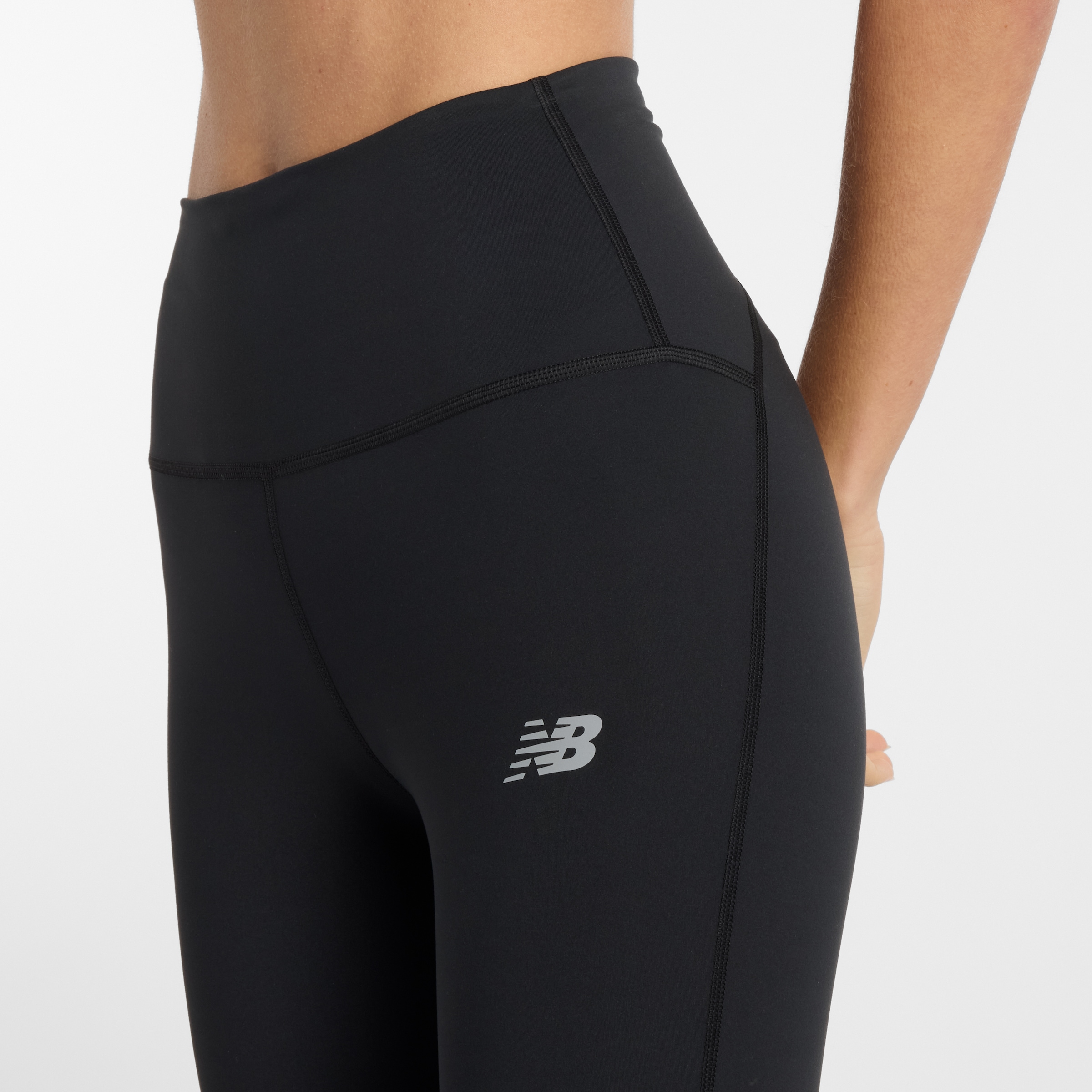 New Balance Lauftights »Sleek High Rise Legging 25"«  hoher Bund, sportlicher Stil, für Erwachsene