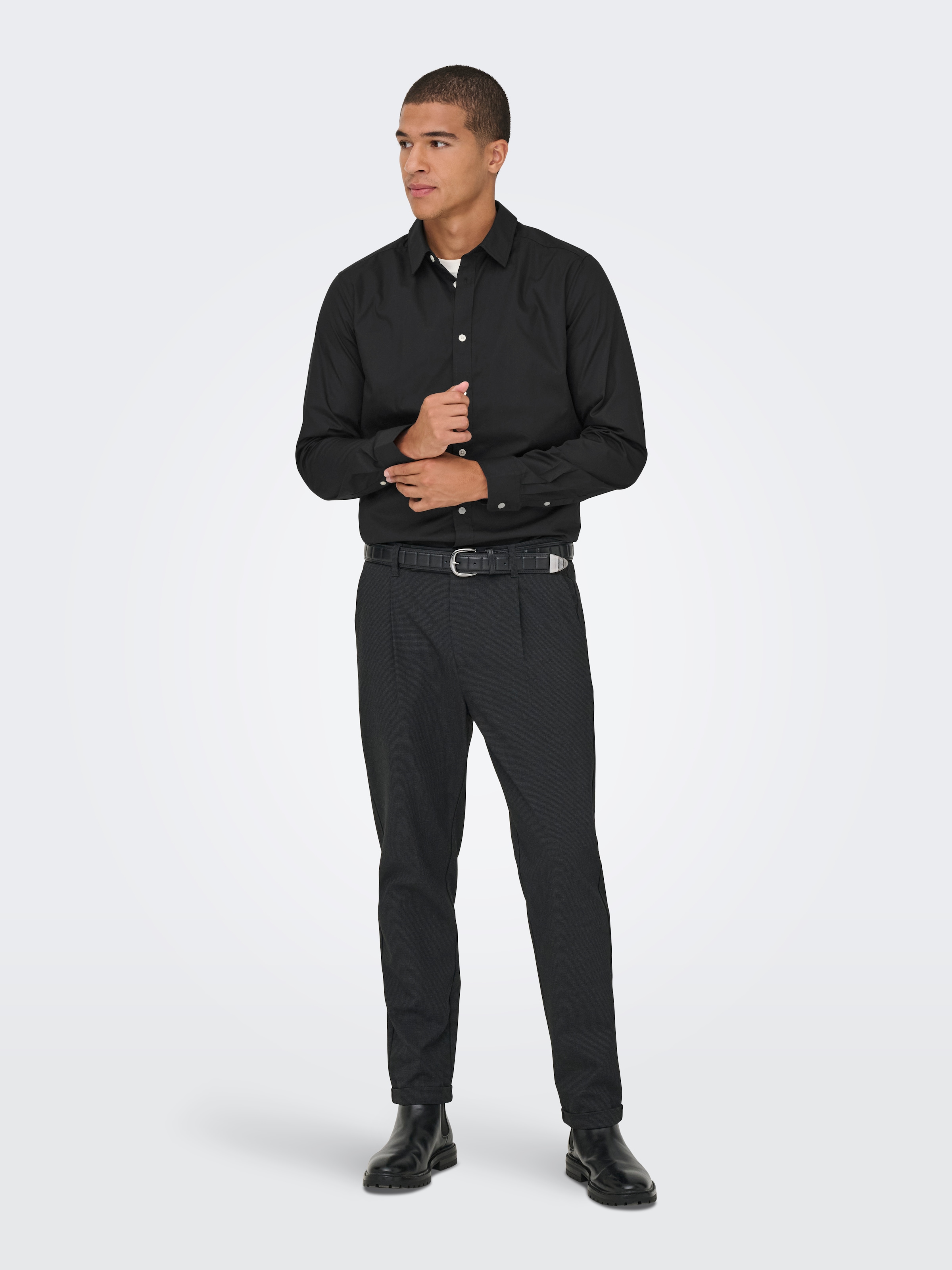 ONLY & SONS Chemise à manches longues »ONSFLORIAN LIFE LS POPLIN SHIRT OTL«