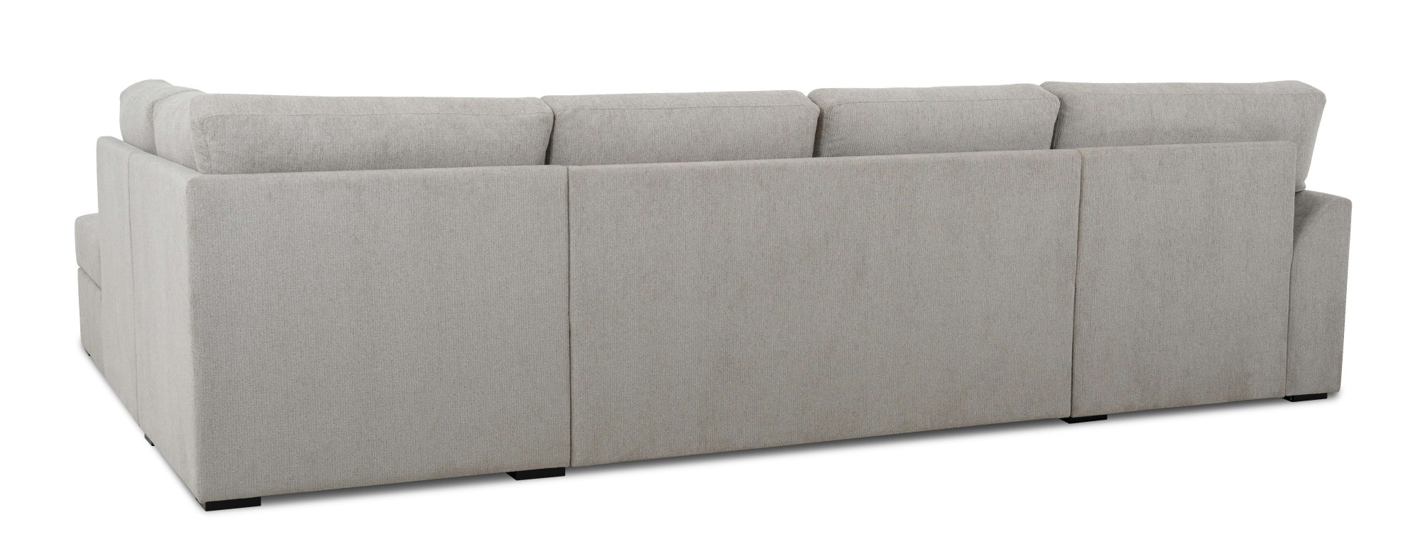 Home affaire Paysage de salon »Citry« Breite 309 cm, Chenille, Bettfunktion, Bettkasten, U-Form