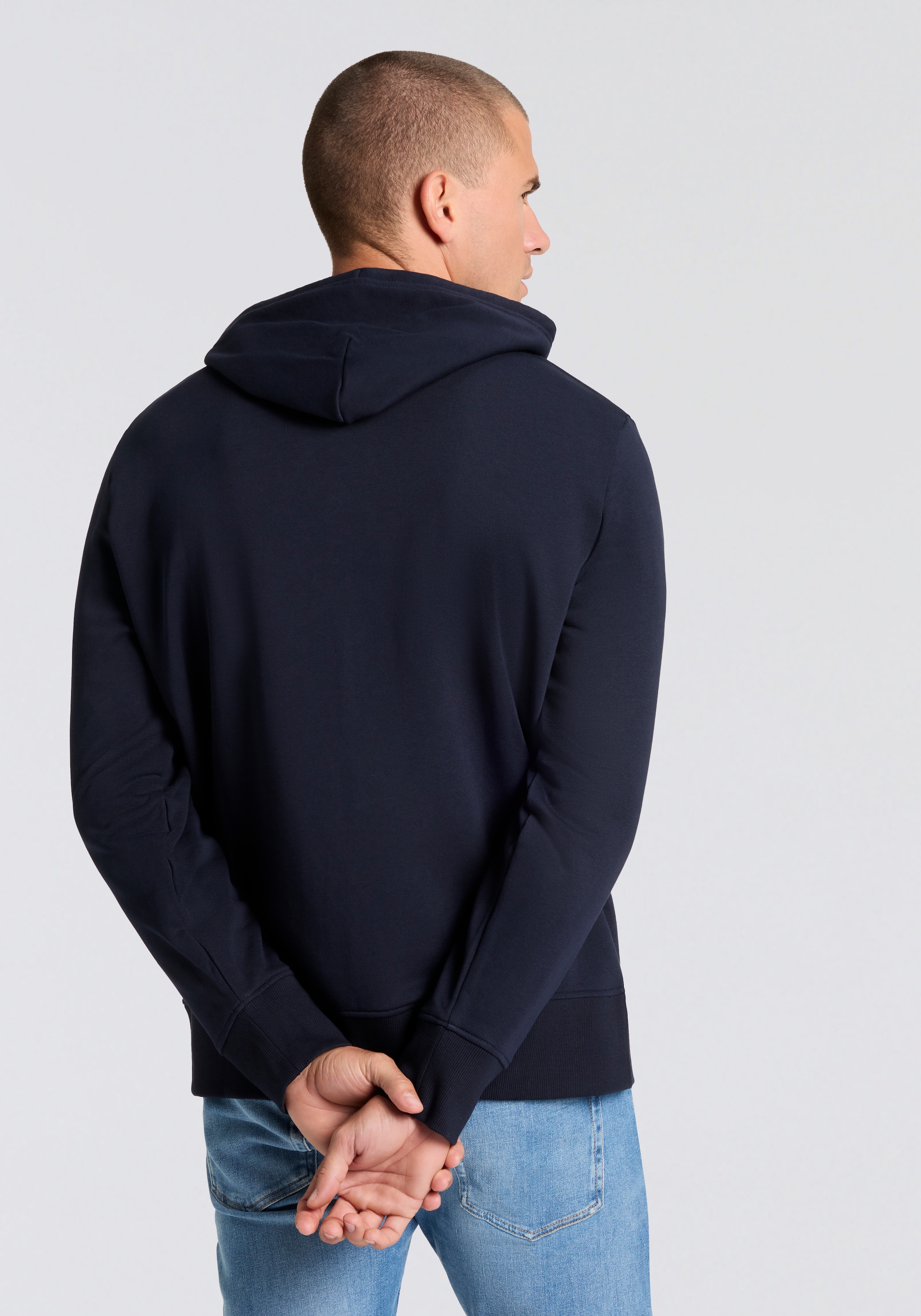 Gant Sweatshirt »PRINTED GRAPHIC«, mit Kapuze, regular fit, Kängurutasche
