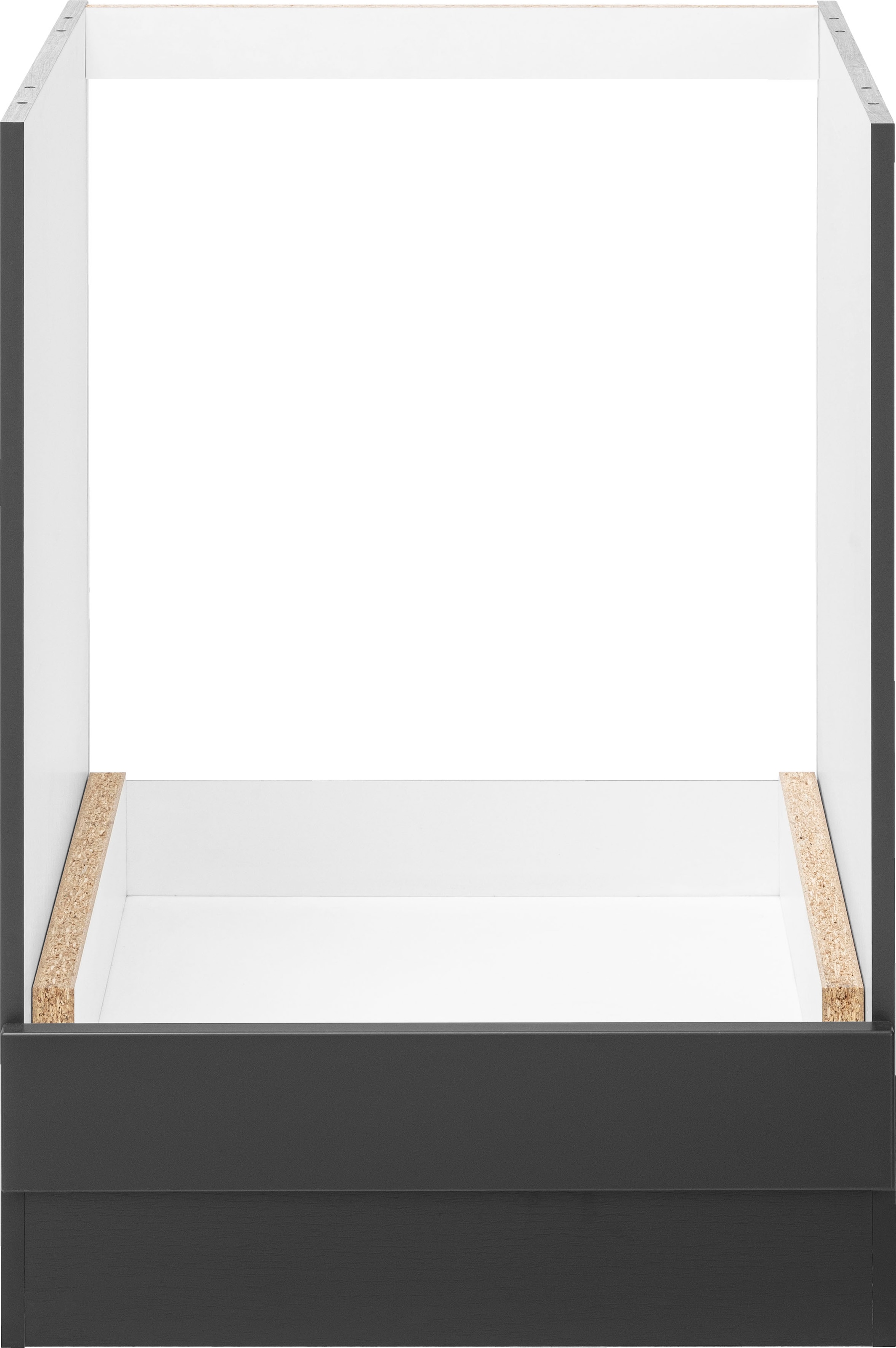 KOCHSTATION Armoire encastrée pour cuisinière »KS-Bruneck« Armoire d’encastrement pour cuisinière >>Bruneck<< 60 cm de large, façades MDF de qualité