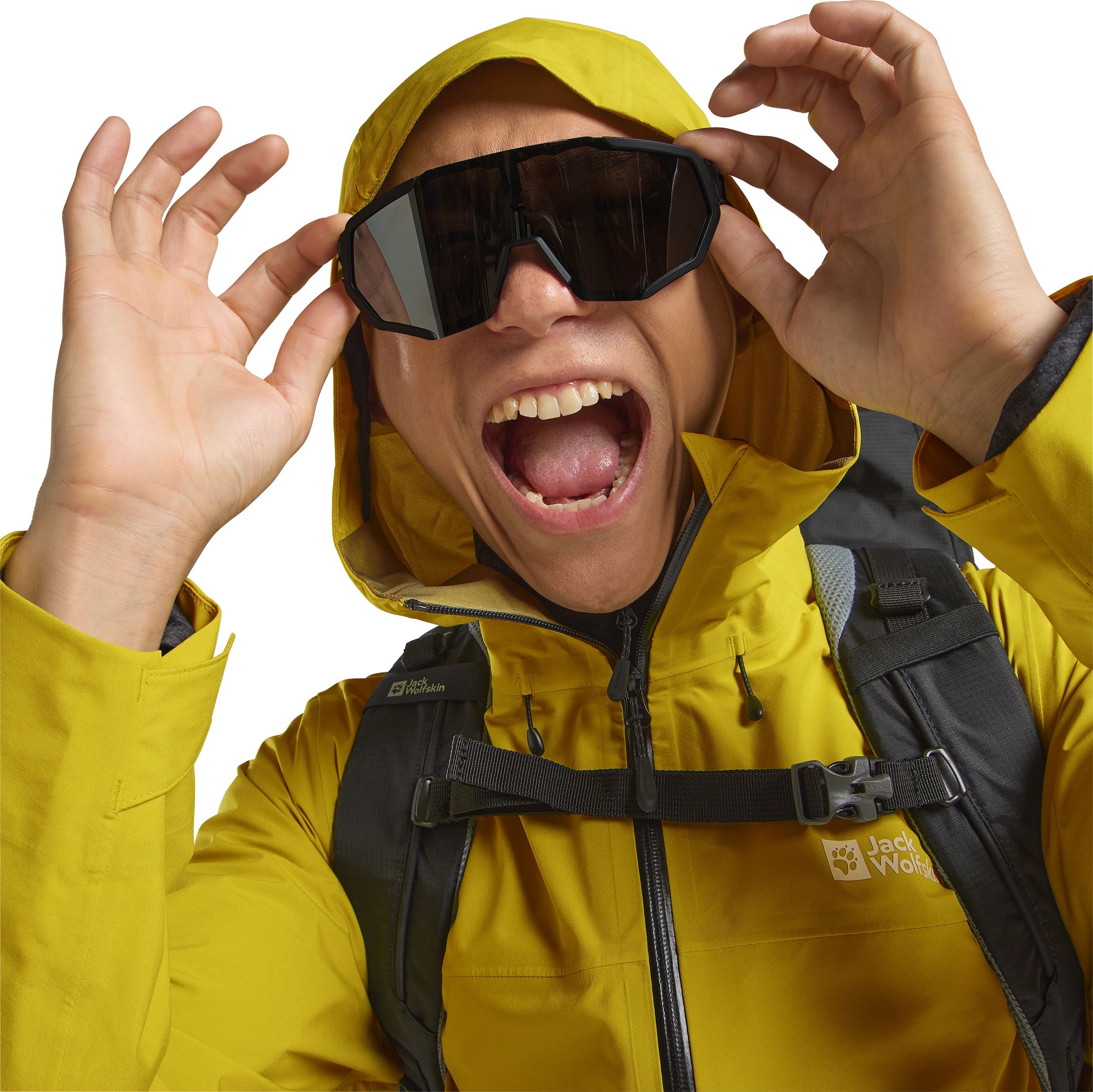 Jack Wolfskin Veste fonctionnelle »HIGHEST PEAK 3L JKT M« mit Kapuze