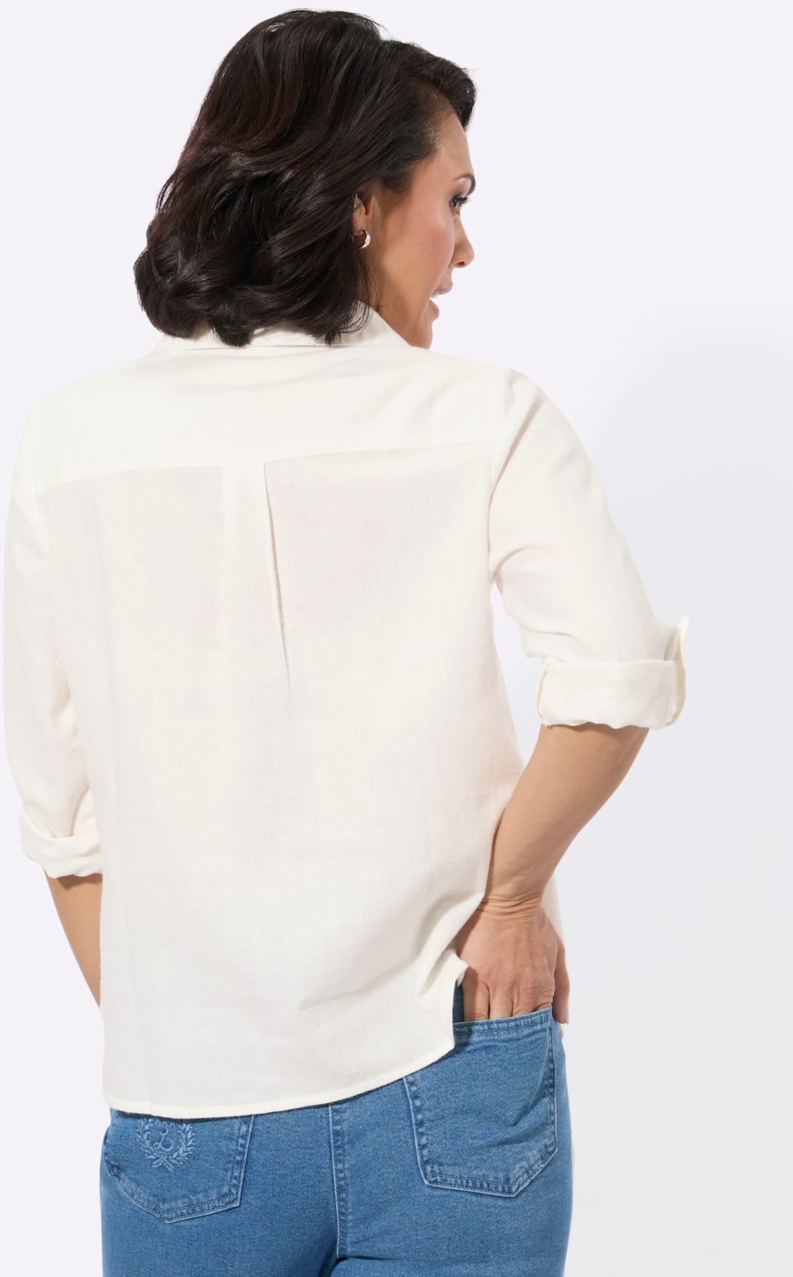 Casual Looks Blouse en flanelle
