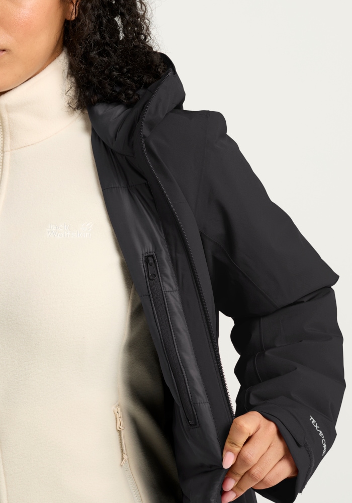 Jack Wolfskin Wintermantel »HEIDELSTEIN 2 INS JKT W« mit langärmeliger Form, aus Polyester