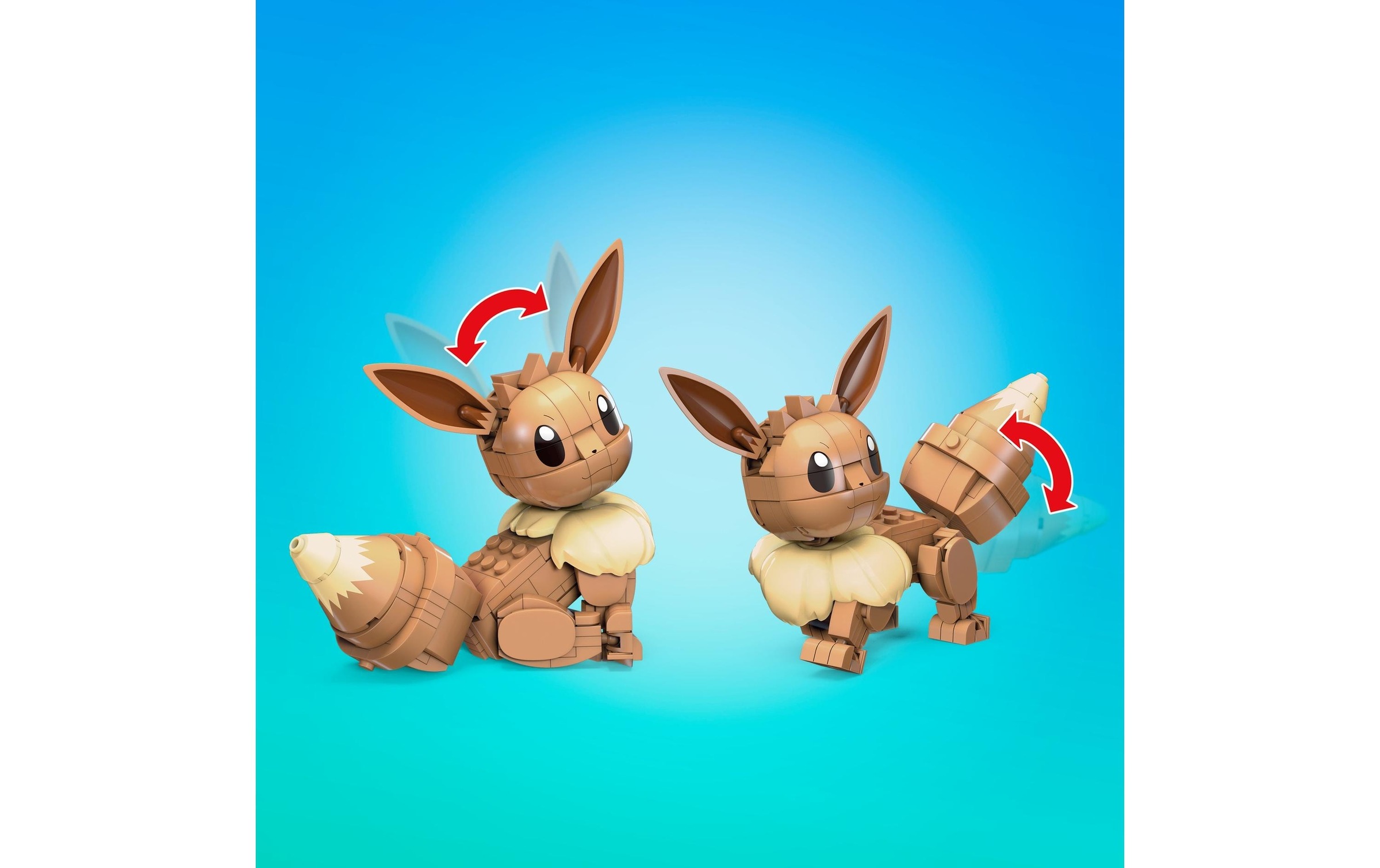 MEGA Konstruktionsspielsteine »Construx Pokémon Build & Show Eevee«