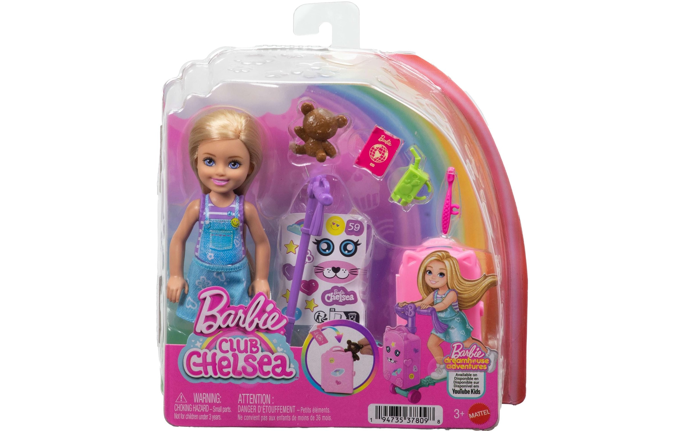 Barbie Poupée à habiller »Barbie Reise Abenteuer Chelsea«