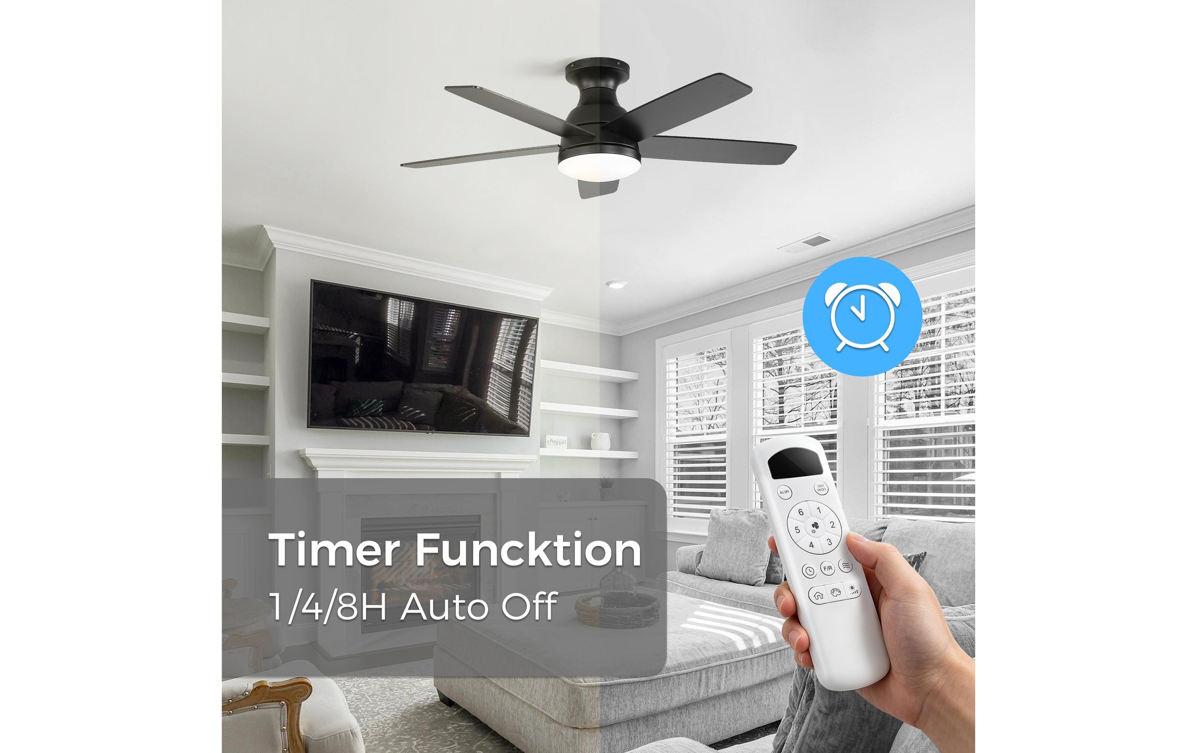   Ventilateur de plafond »Ozeanos KBS-44K009«