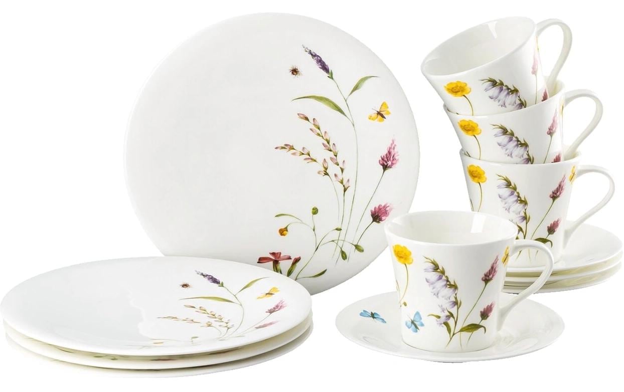 Hutschenreuther Kaffeeservice »Nora Spring Vibes Set 12-teilig« Porzellan-Geschirrset