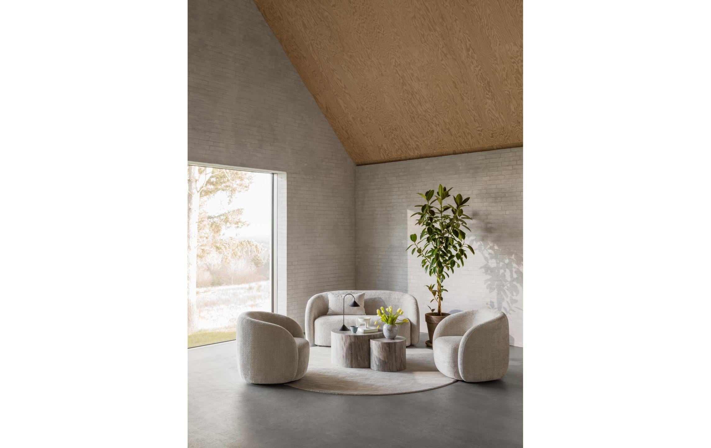 AC Design Fauteuil »Lodi« Komfortabler Loungestuhl mit Drehfunktion