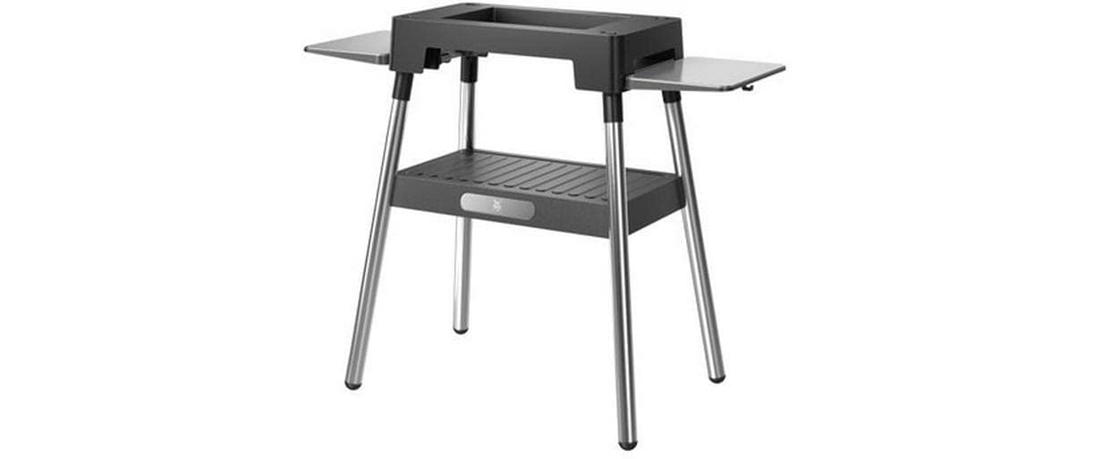 WMF Grill Standfuss »Standfuss 0415890011 Lono Master« stabil, kompakt, Premium-Design, hochwertiger Cromargan Edelstahl