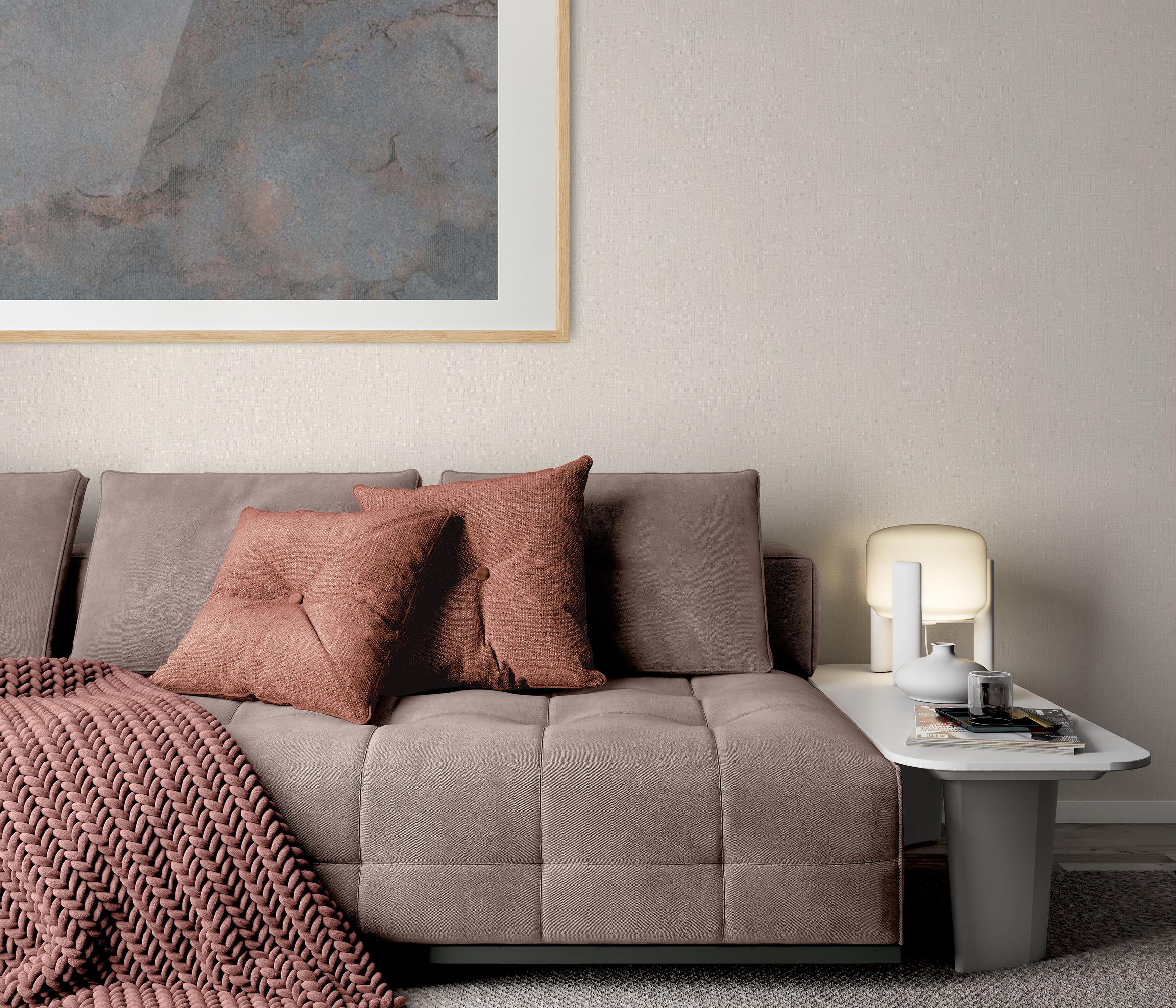 Erismann Vliestapete »PVC-freie Vliestapete ELIN« leicht strukturiert Phthalate frei