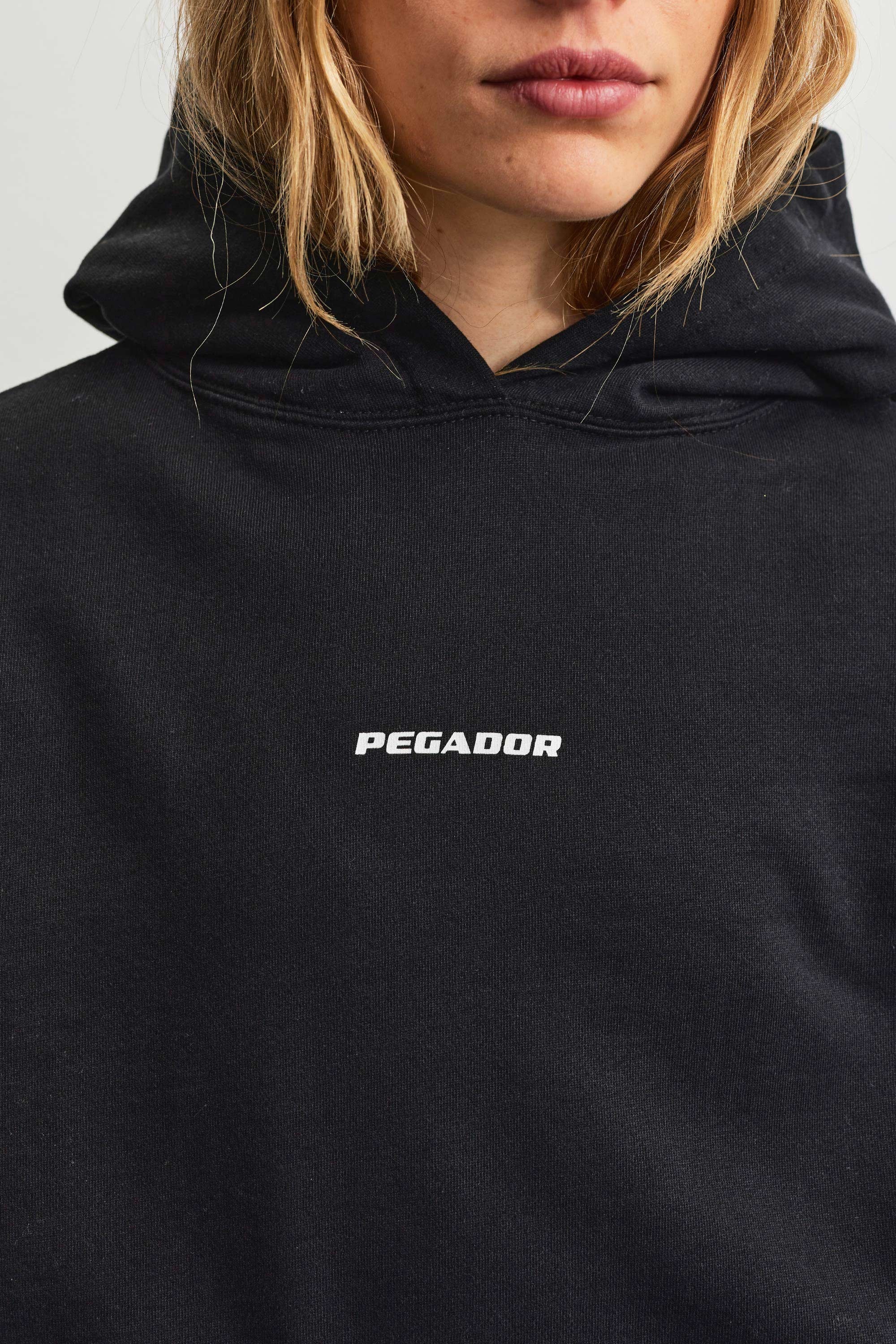 PEGADOR Sweat à capuche »ATNA LOGO OVERSIZED HOODIE«, Baumwollmischung, oversize
