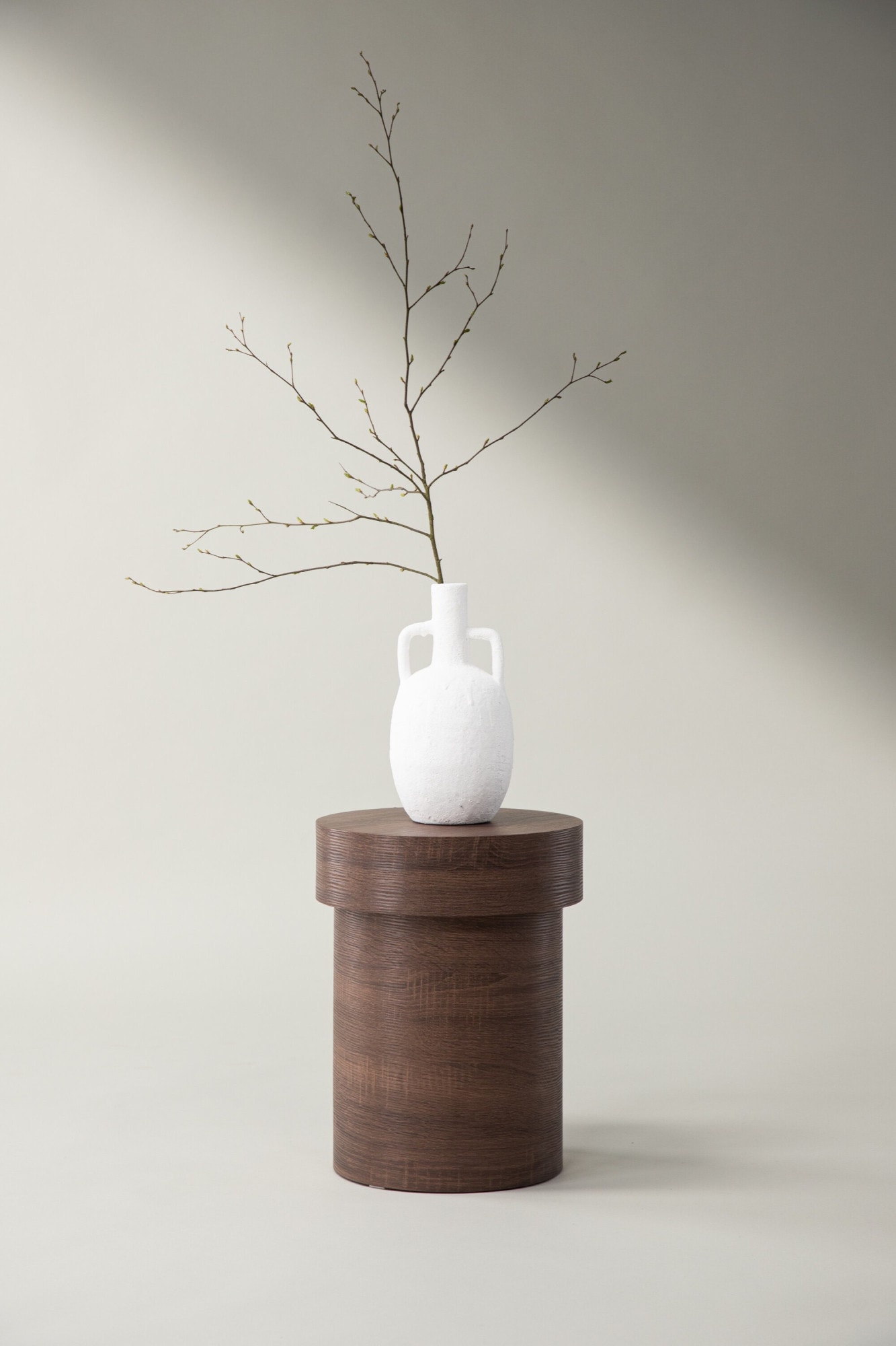 Venture Home Table d'appoint »Malung, kompakter runder Beistelltisch, FSC, Ø 35 cm« Ablagetisch, MDF, rund, schlicht, kompakt, modern