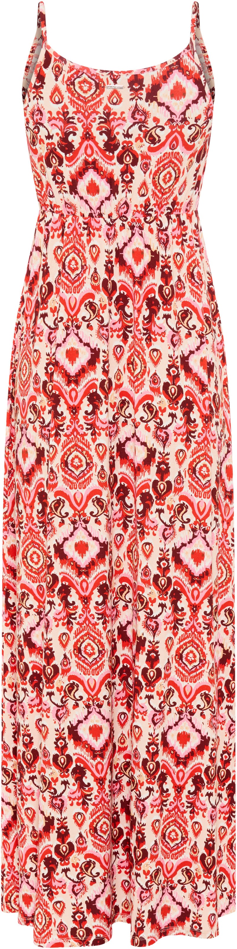 Laura Scott Robe d'été für sommerliche Anlässe, aus Viskose und Elasthan, gemustert